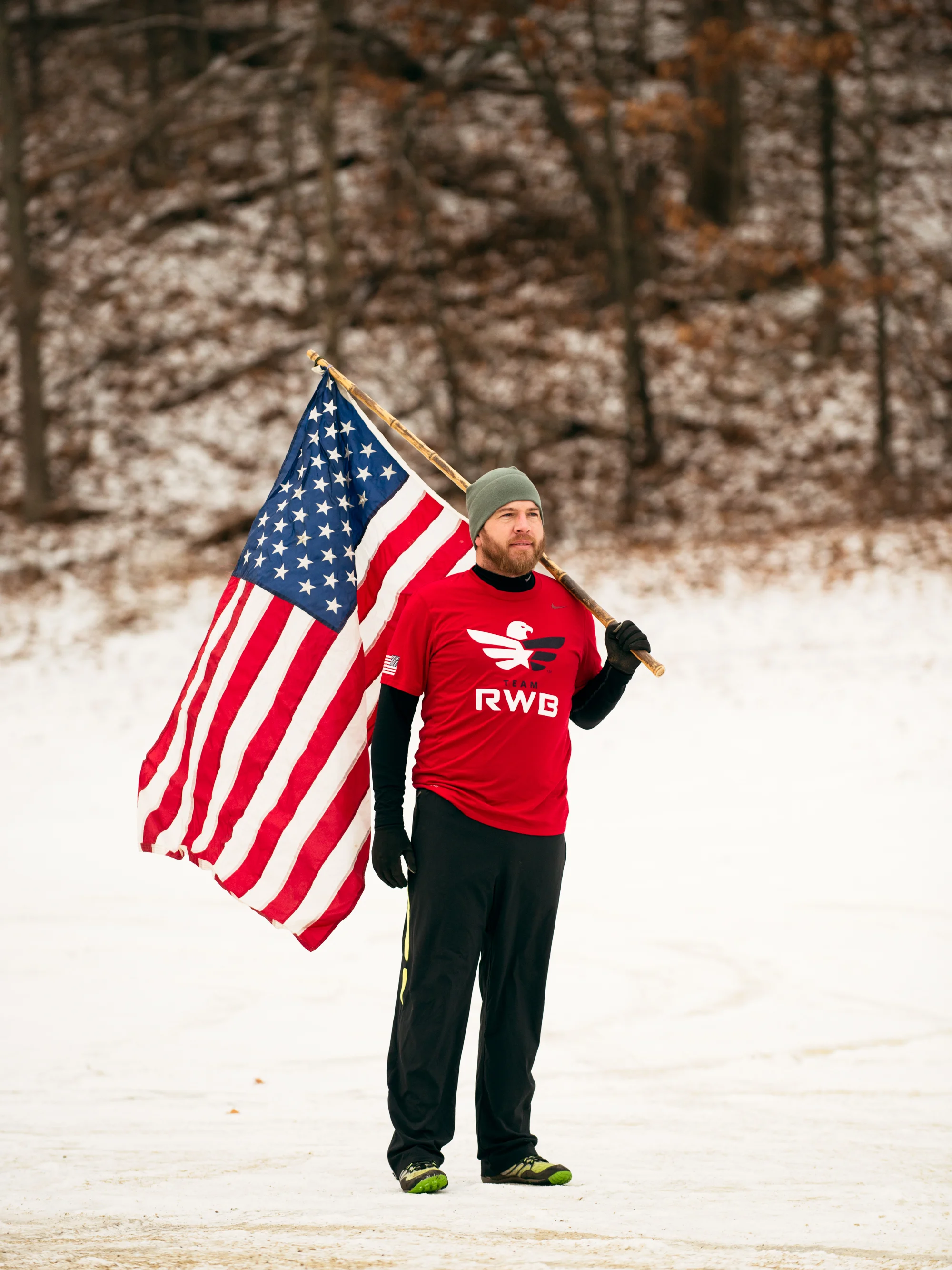 James Buzzell, U.S. army veteran who uses running to counter the symptoms of PTSD Runner's World