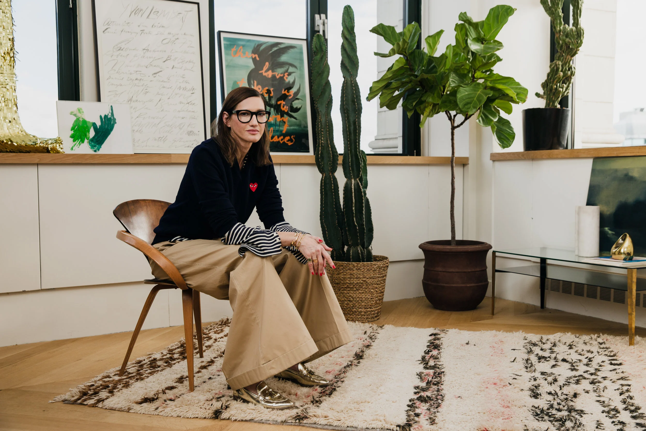 Jenna Lyons, Creative Director & President of J.Crew Red Magazine UK