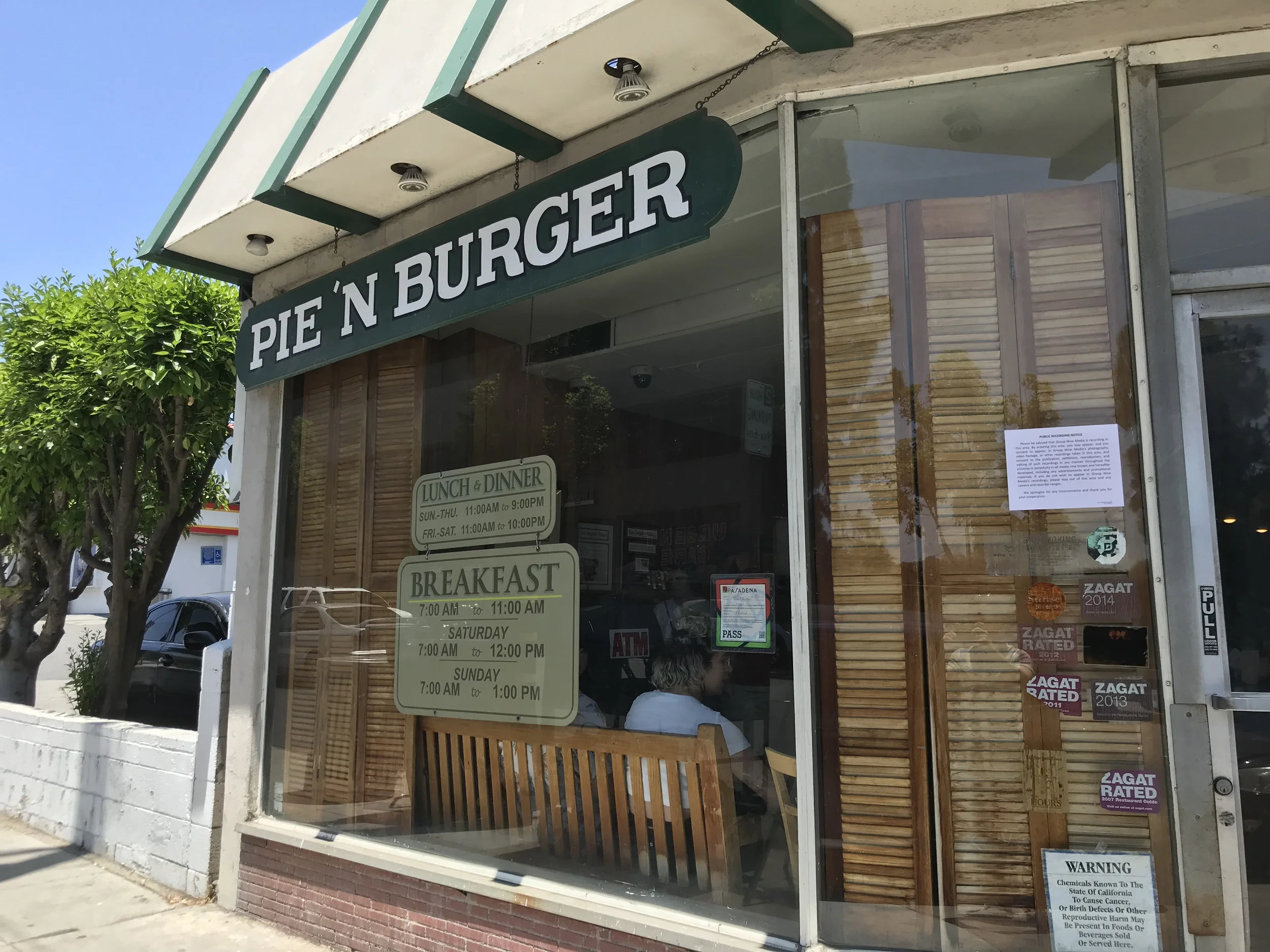 Pie N’ Burger lives up to its name with pie and burgers.