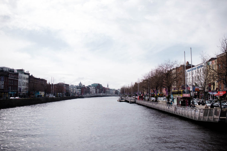 The River Liffey.