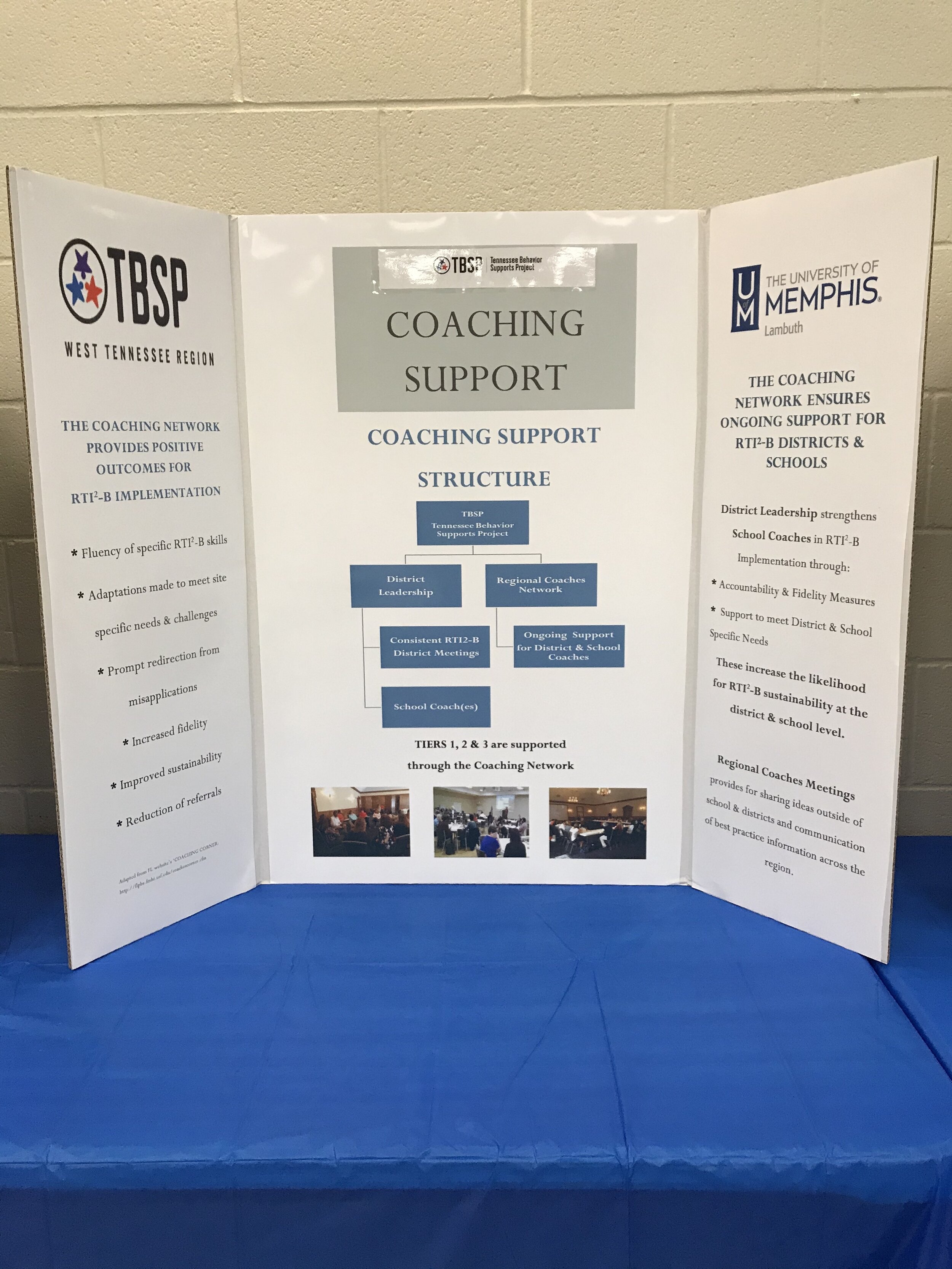 Coaching Support Information Poster