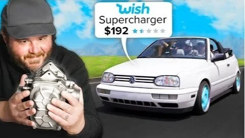 Donut Media | We Installed a Wish.com Supercharger on Our Car