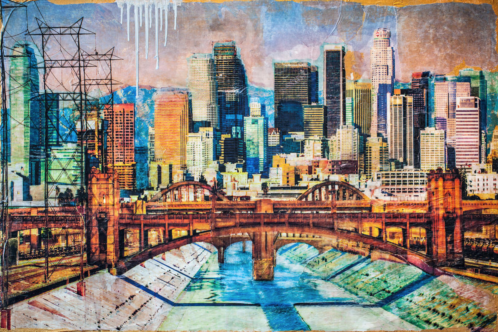 "Moody Los Angeles in 2015" - Anyes Galleani