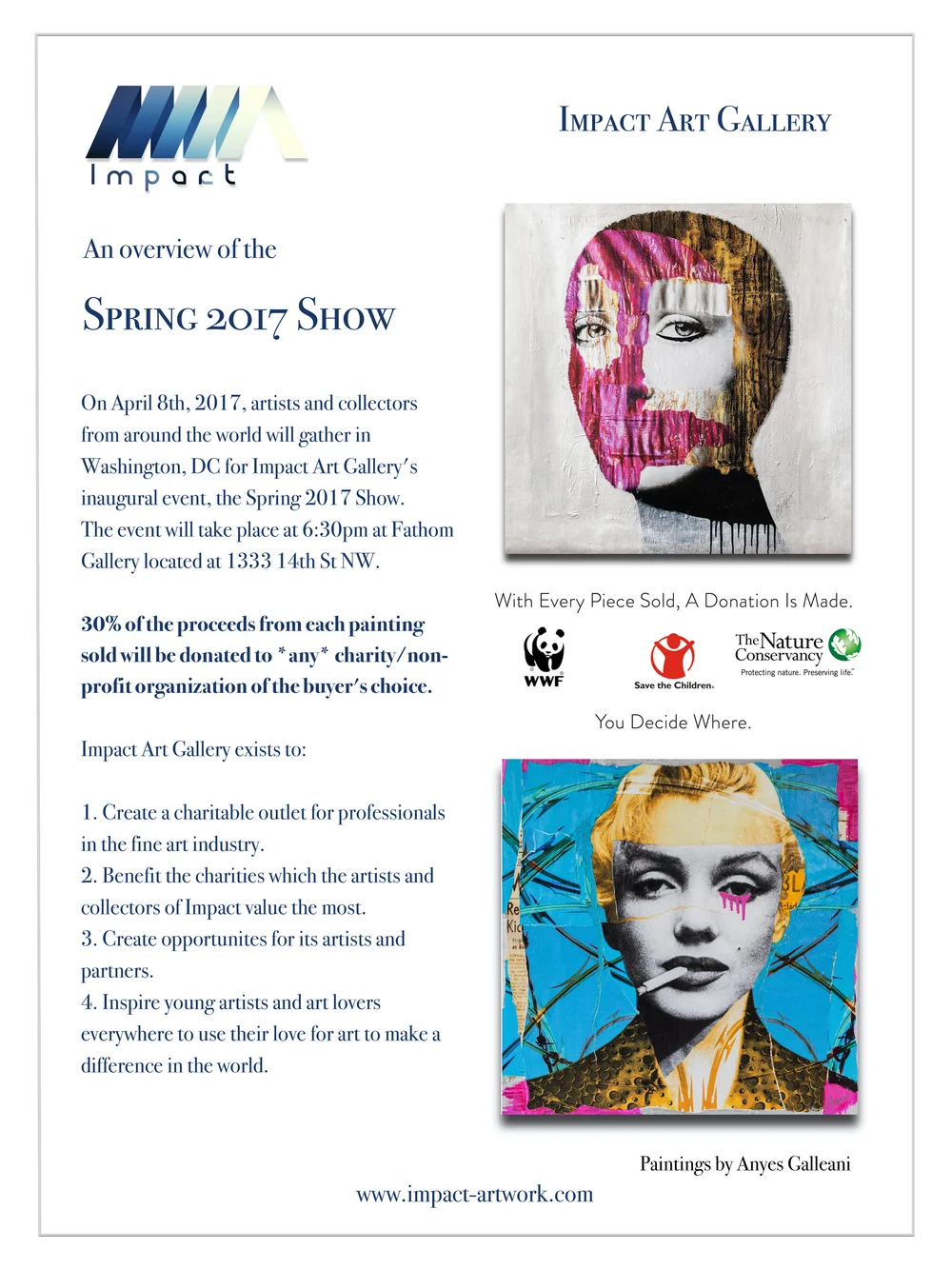 Impact Art Gallery-Washington, DC | Fathom | Group Show