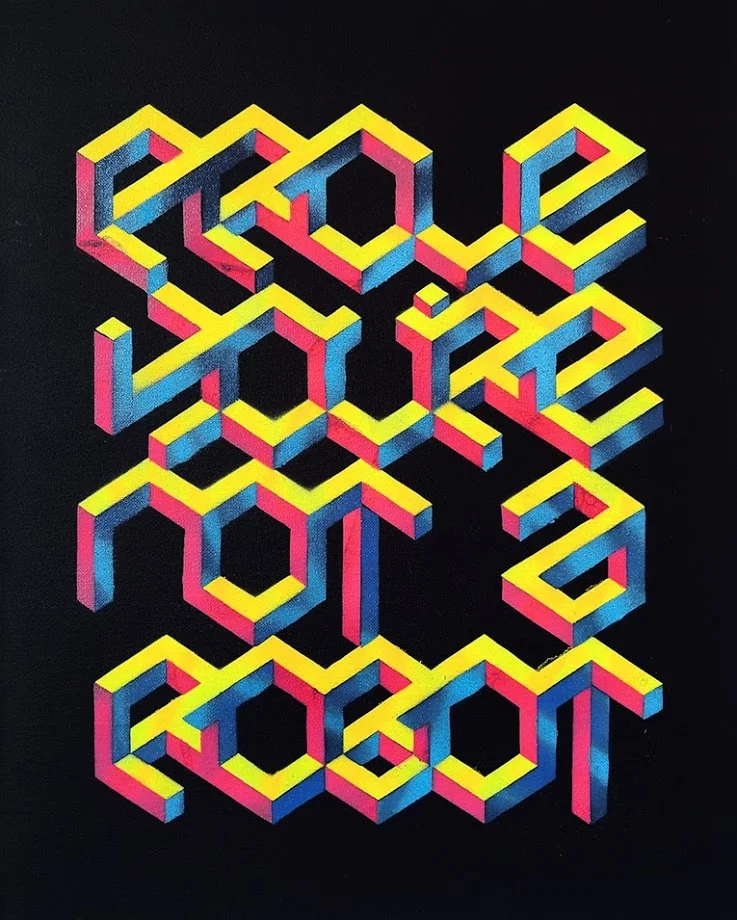 "Prove You're Not A Robot #2" - Graham Edwards