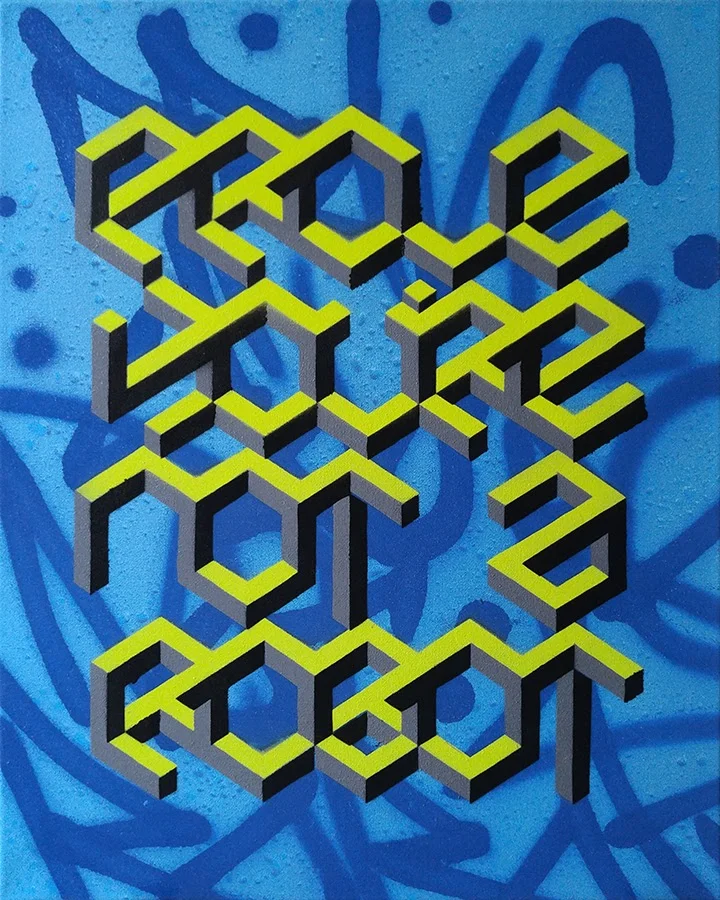 "Prove You're Not A Robot #5" - Graham Edwards