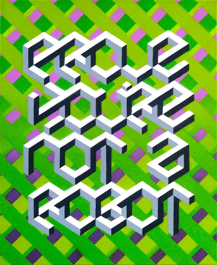 "Prove You're Not A Robot #7" - Graham Edwards