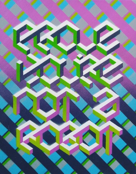 "Prove You're Not A Robot #9" - Graham Edwards