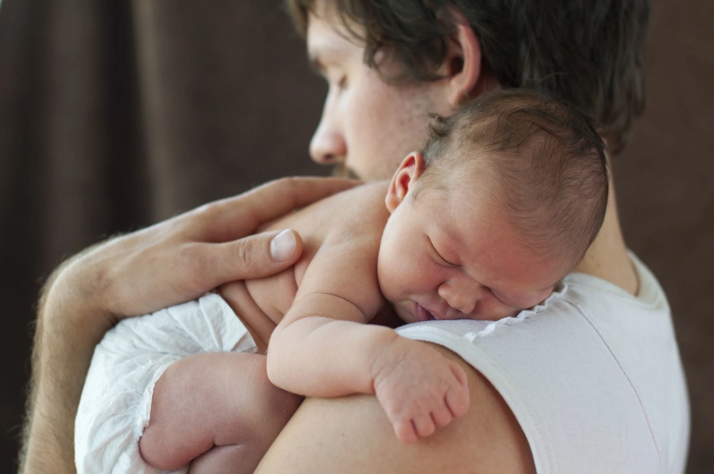 Father meets son. *Please note this is a stock image at the request of the family. 