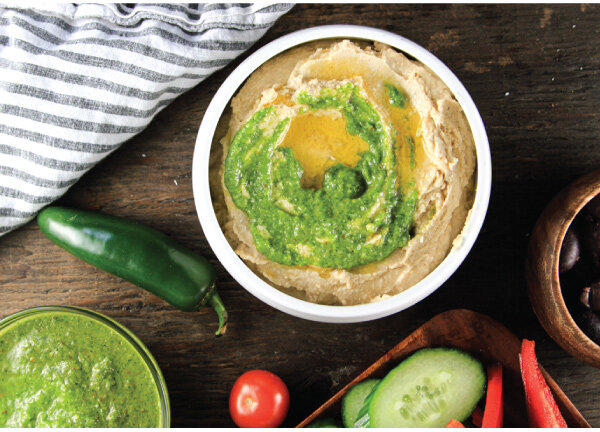 Zhoug Sauce (Spicy Cilantro Sauce)