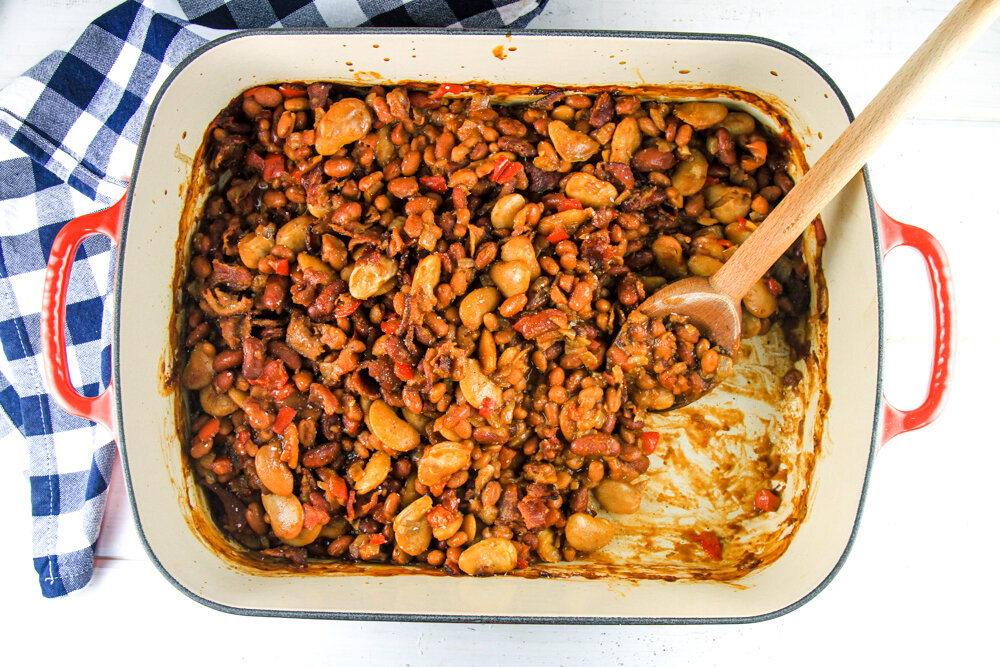 Our Best Zipped Up Baked Beans