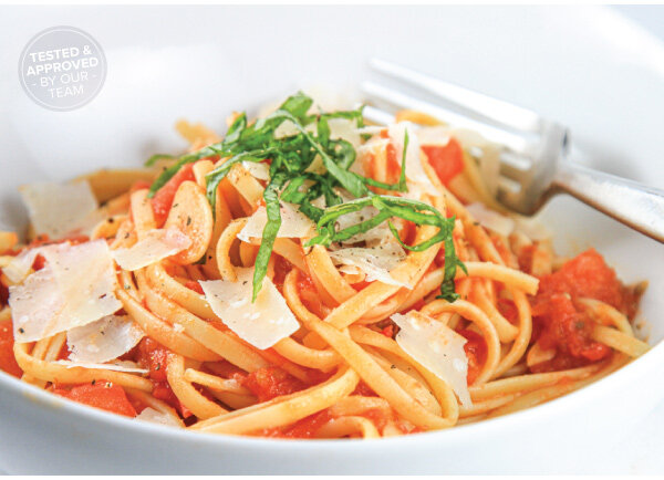 Fresh Tomato Sauce Linguine