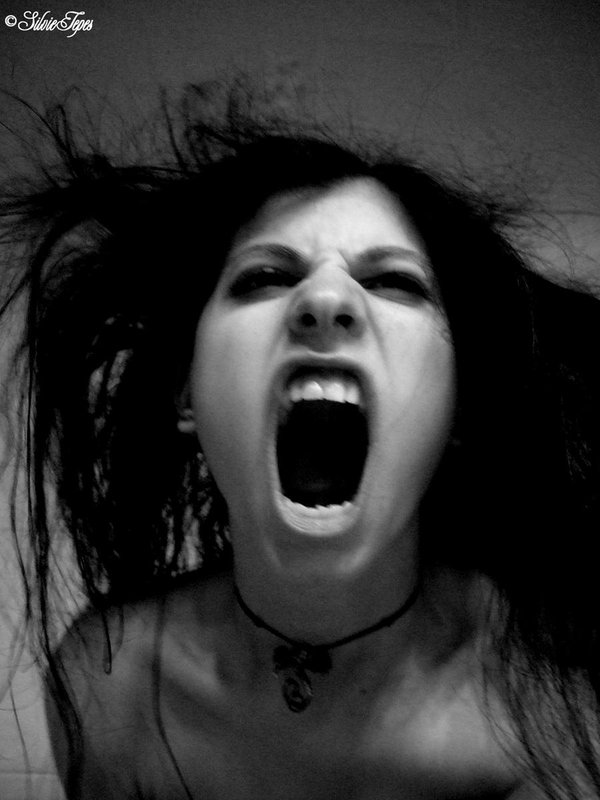Photo: Screaming Rage by Silvie Tepes