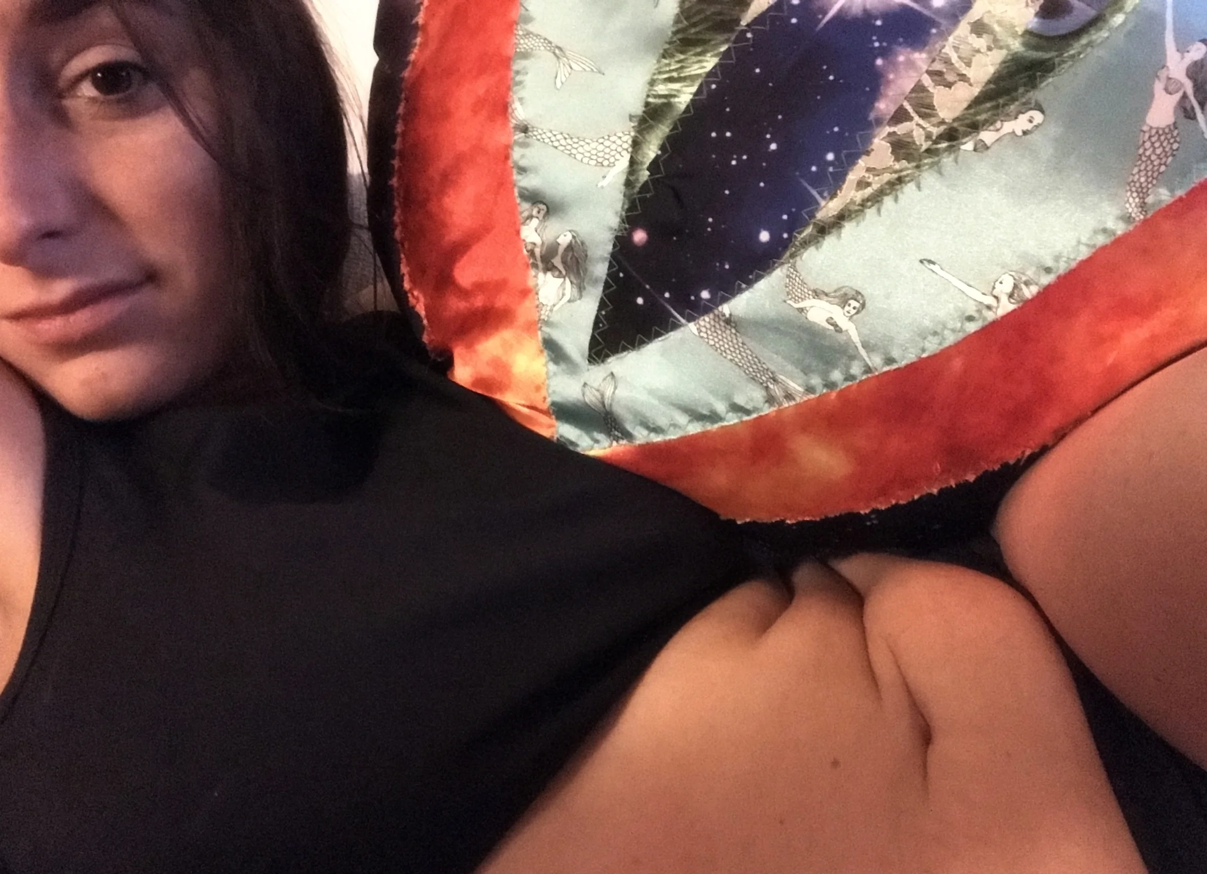 This is a woman who used to be terrified of being caught with the folds of her skin touching. We'll go into it with a little more context next week, my loves.