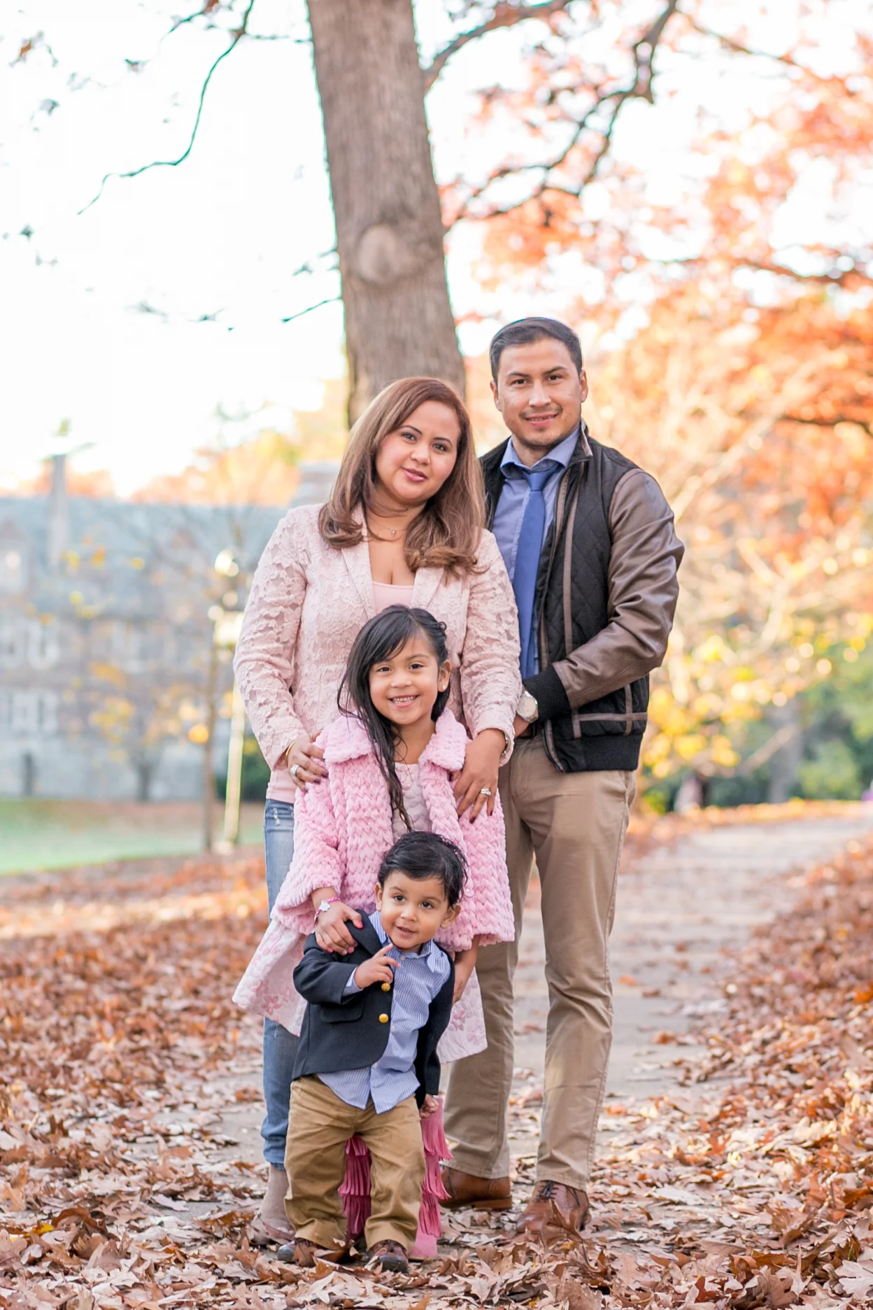 wellesley college fall family photos erica pezente