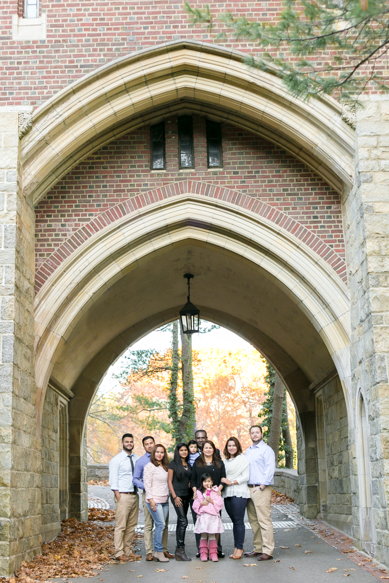 wellesley college fall family photos