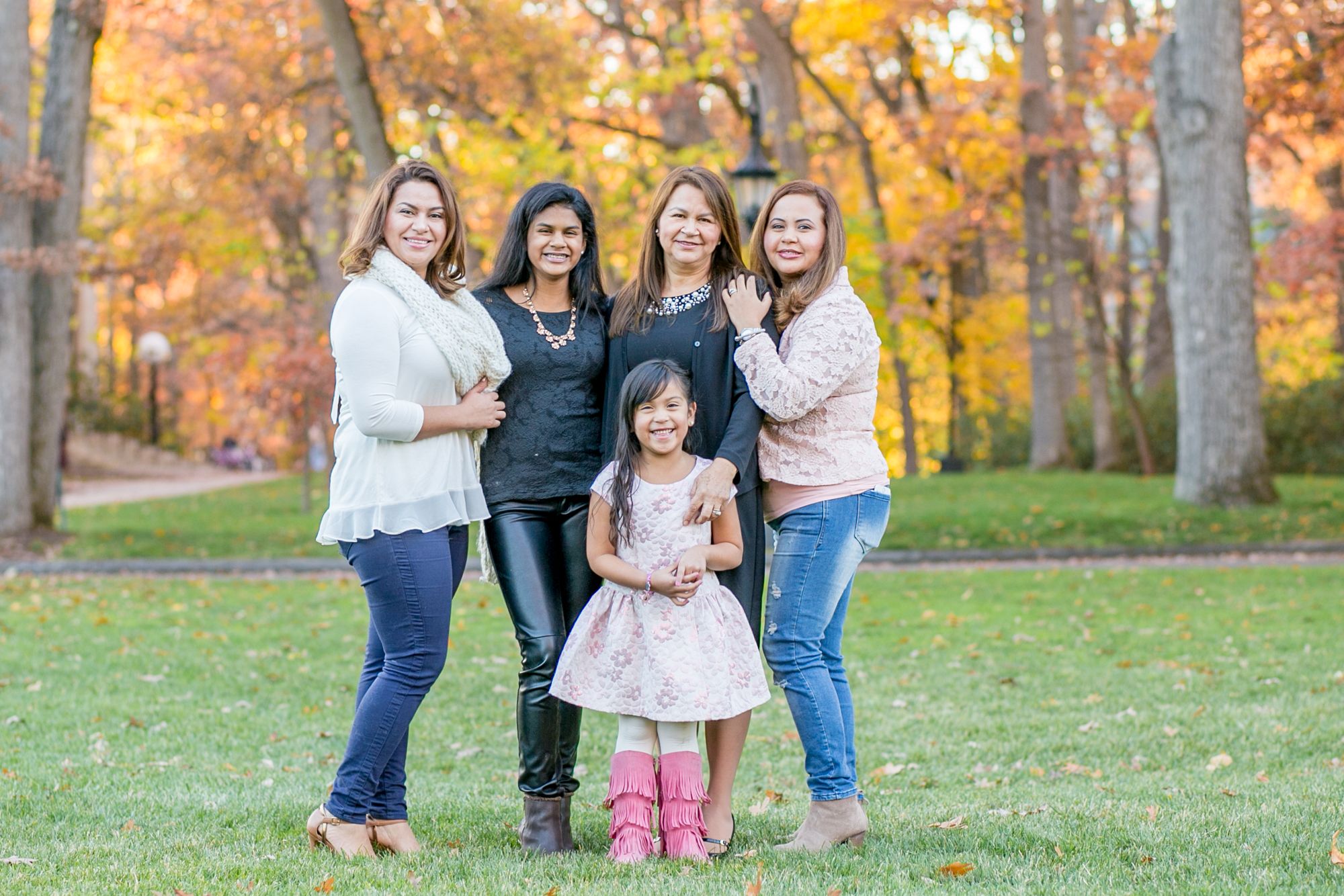 wellesley college fall family photos