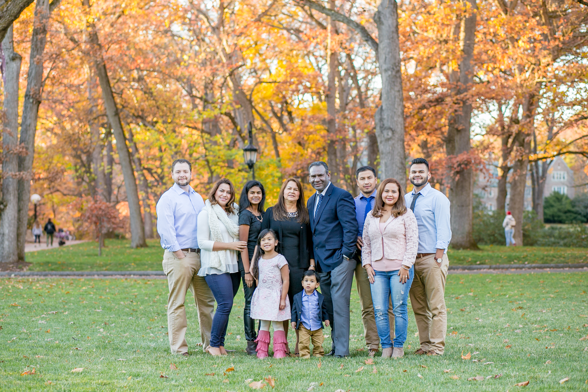 wellesley college fall family photos