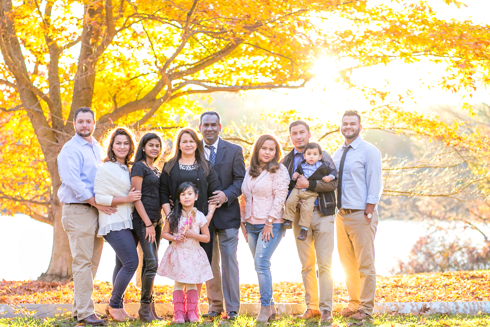 wellesley college fall family photos