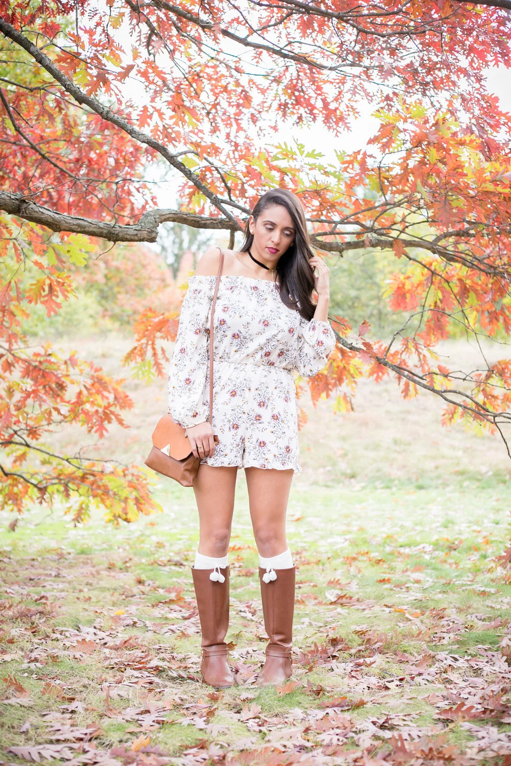 Lifestyle shoot for Boston blogger, Mayliving, in Wellesley, MA