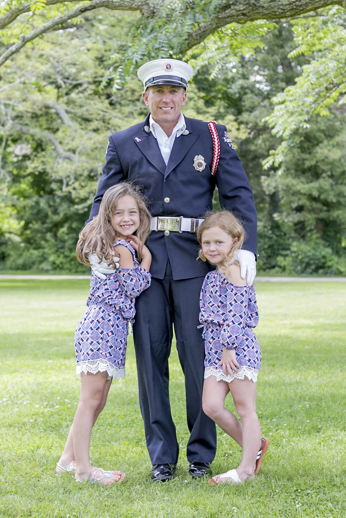 Public Safety Family Photos at Goddard Park, RI