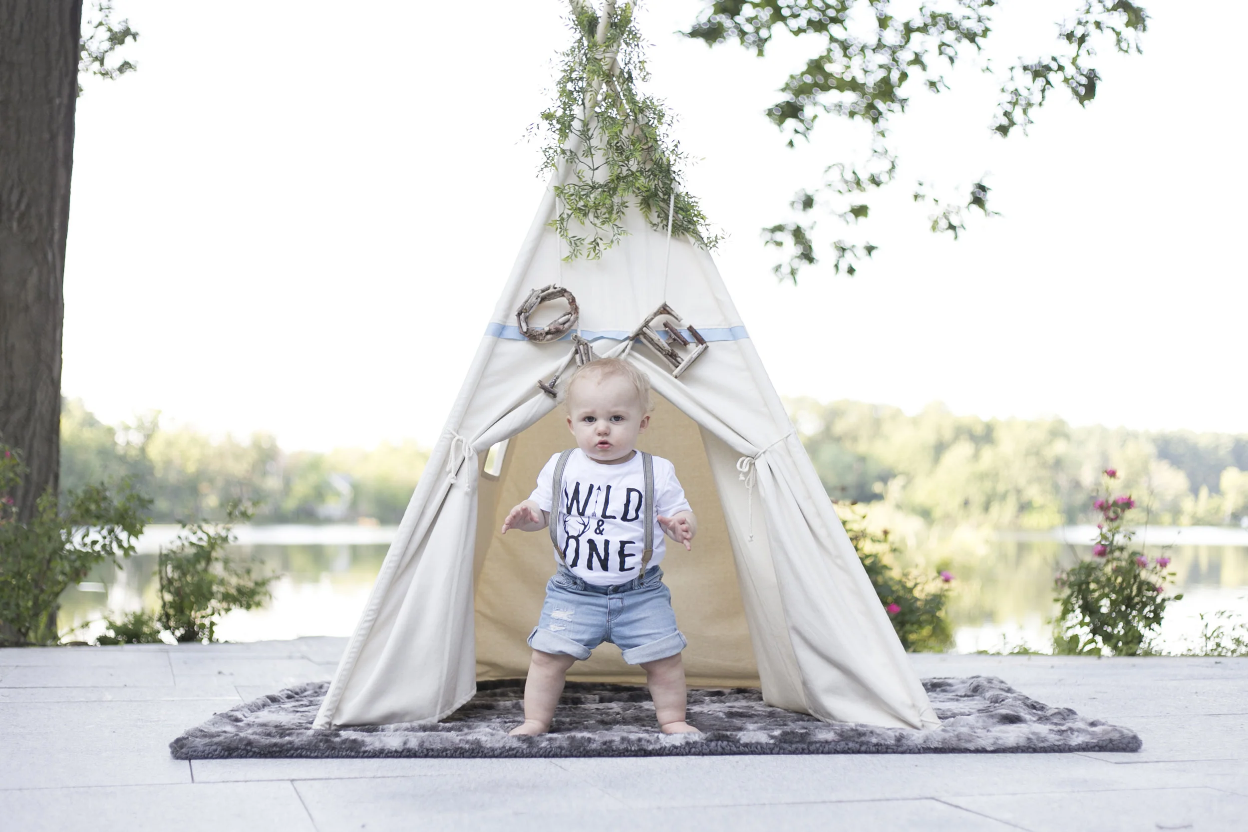 Woodland boho cake smash | Natick, MA
