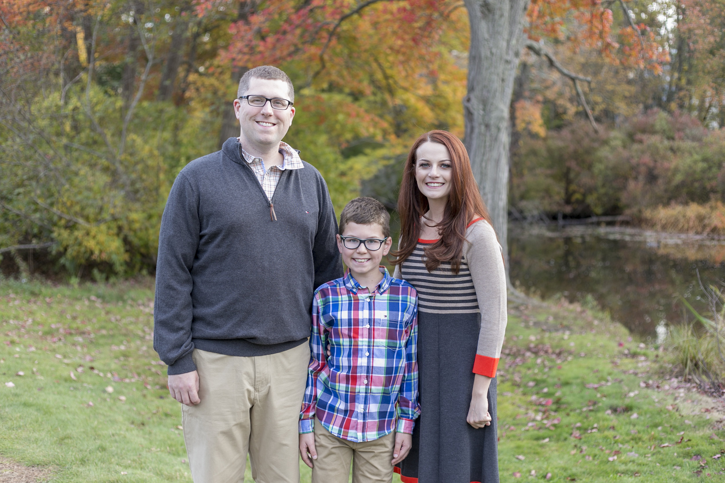 wellesley college fall family photo boston photographer 