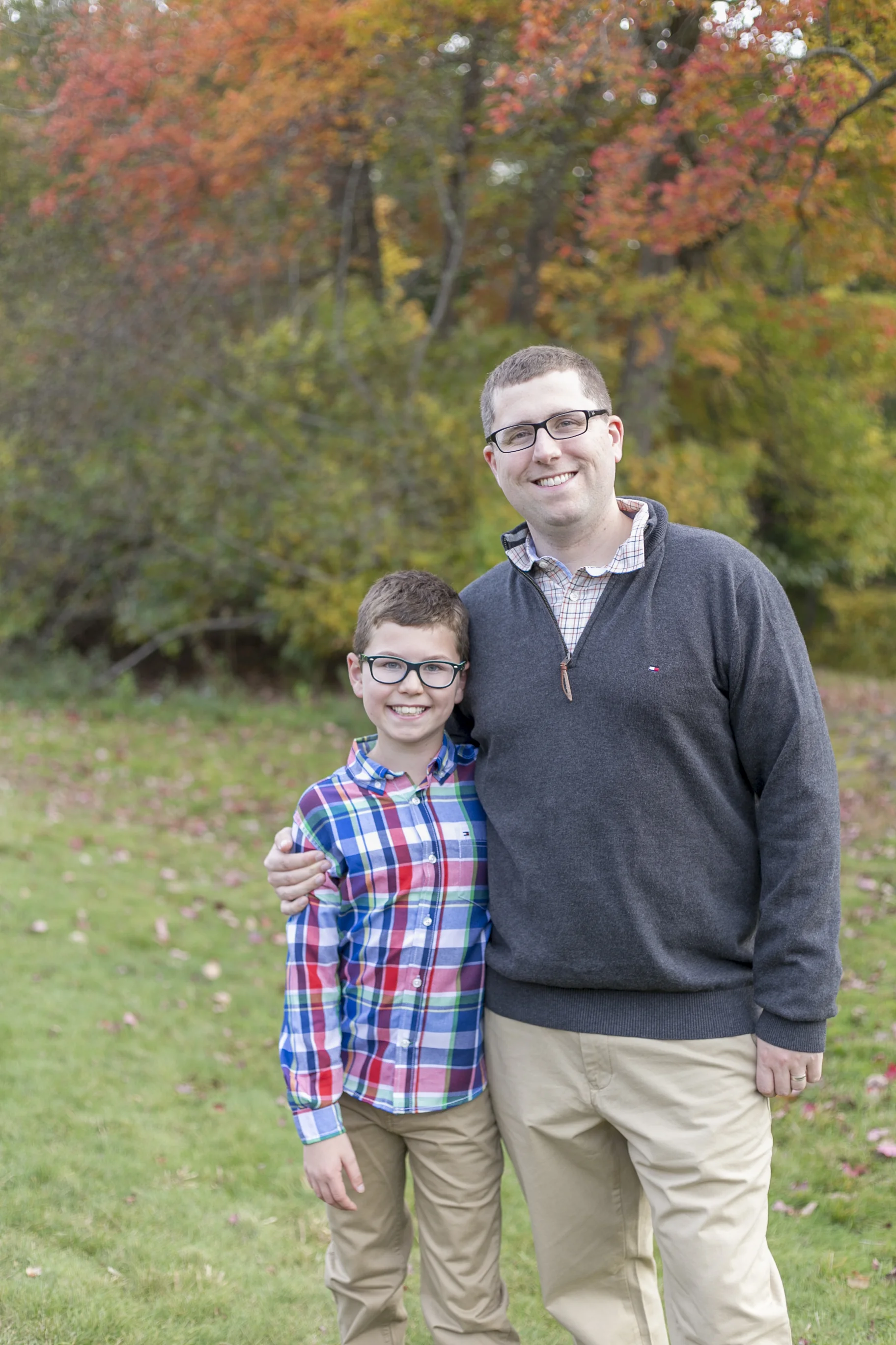 wellesley college fall family photo boston photographer