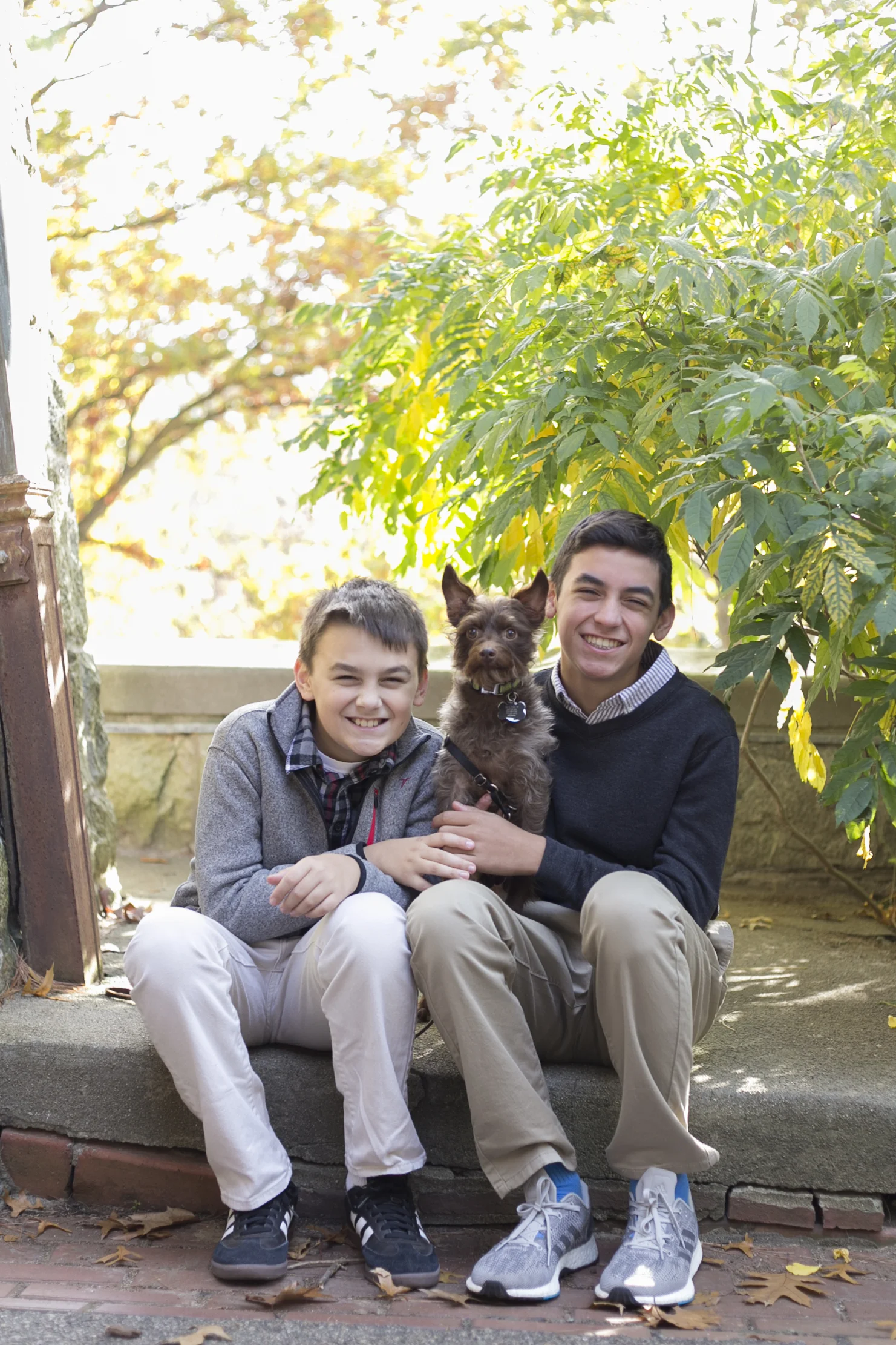 wellesley college fall family photos green hall