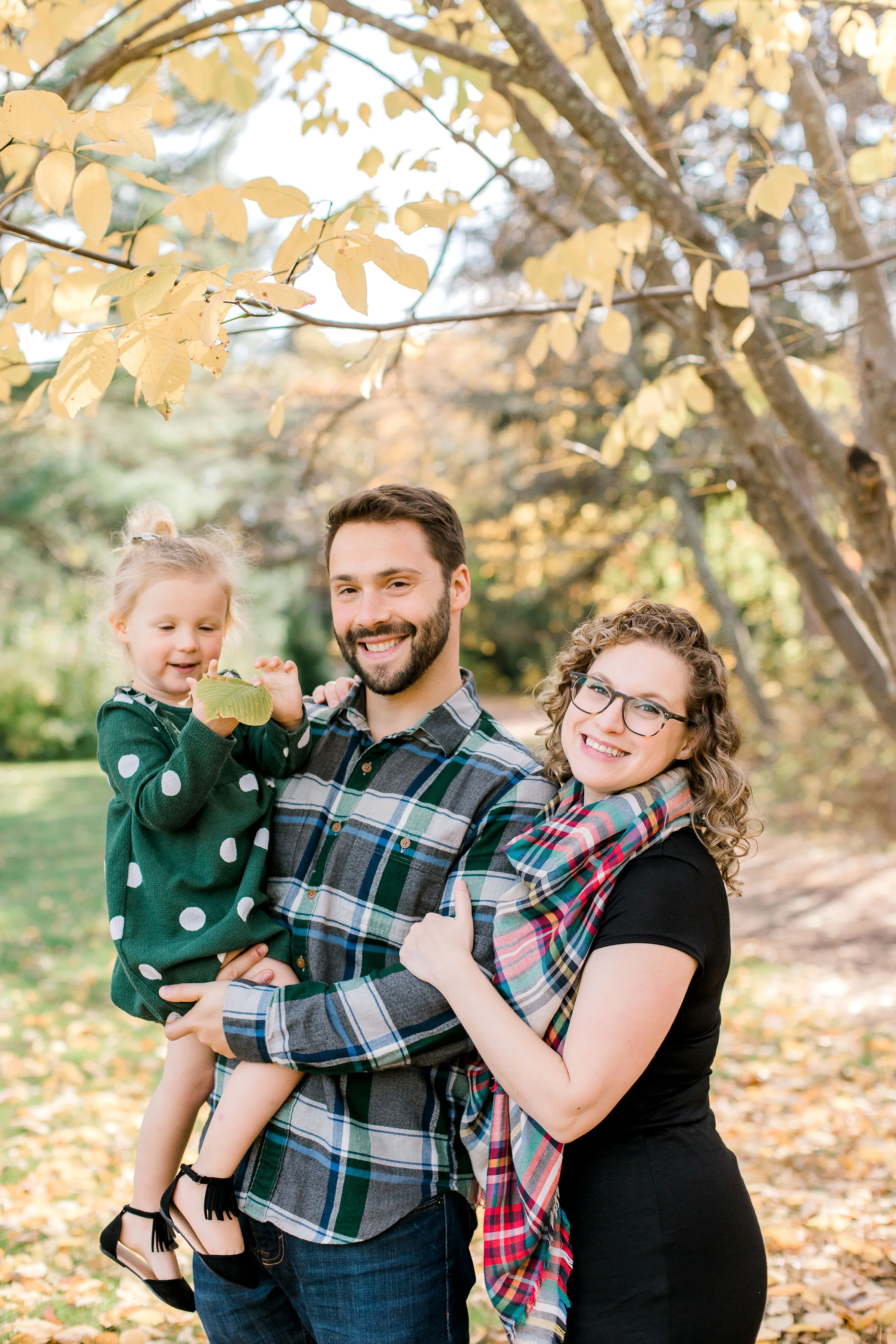 Wellesley College Fall Family Photos | The Schwartz Family
