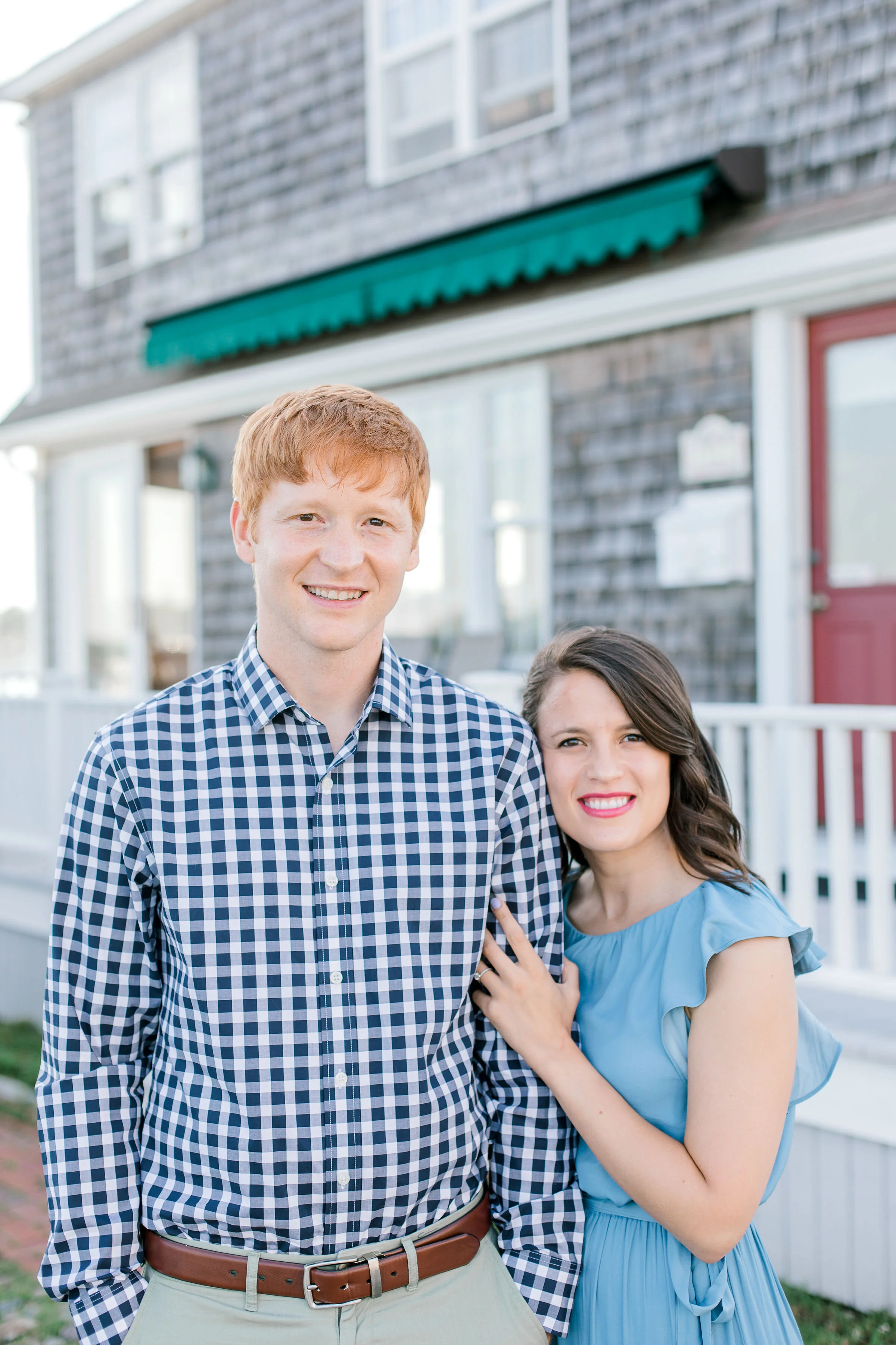 Scituate Lighthouse Engagement Photos | Tyler and Alexis
