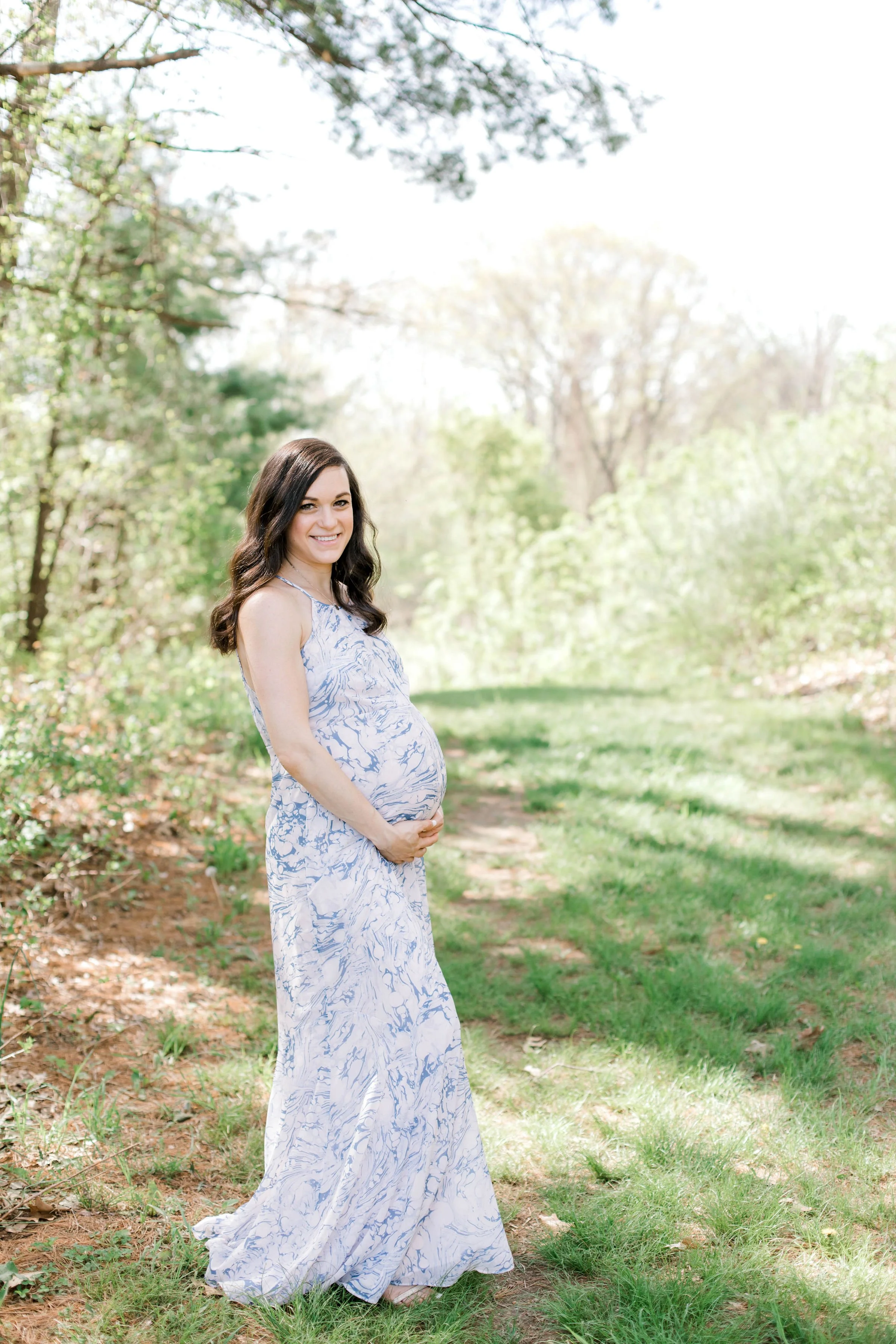 Northborough Spring Maternity Photos | Diana 