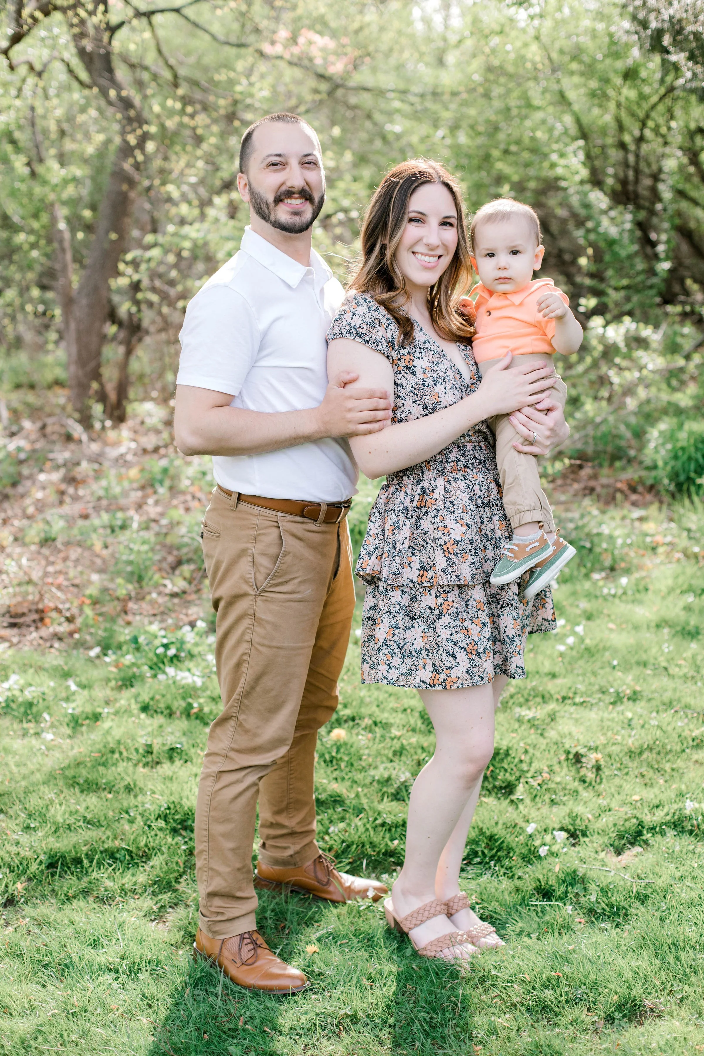 Cushing Park Framingham, MA Spring Family Photos | The Robertsons 