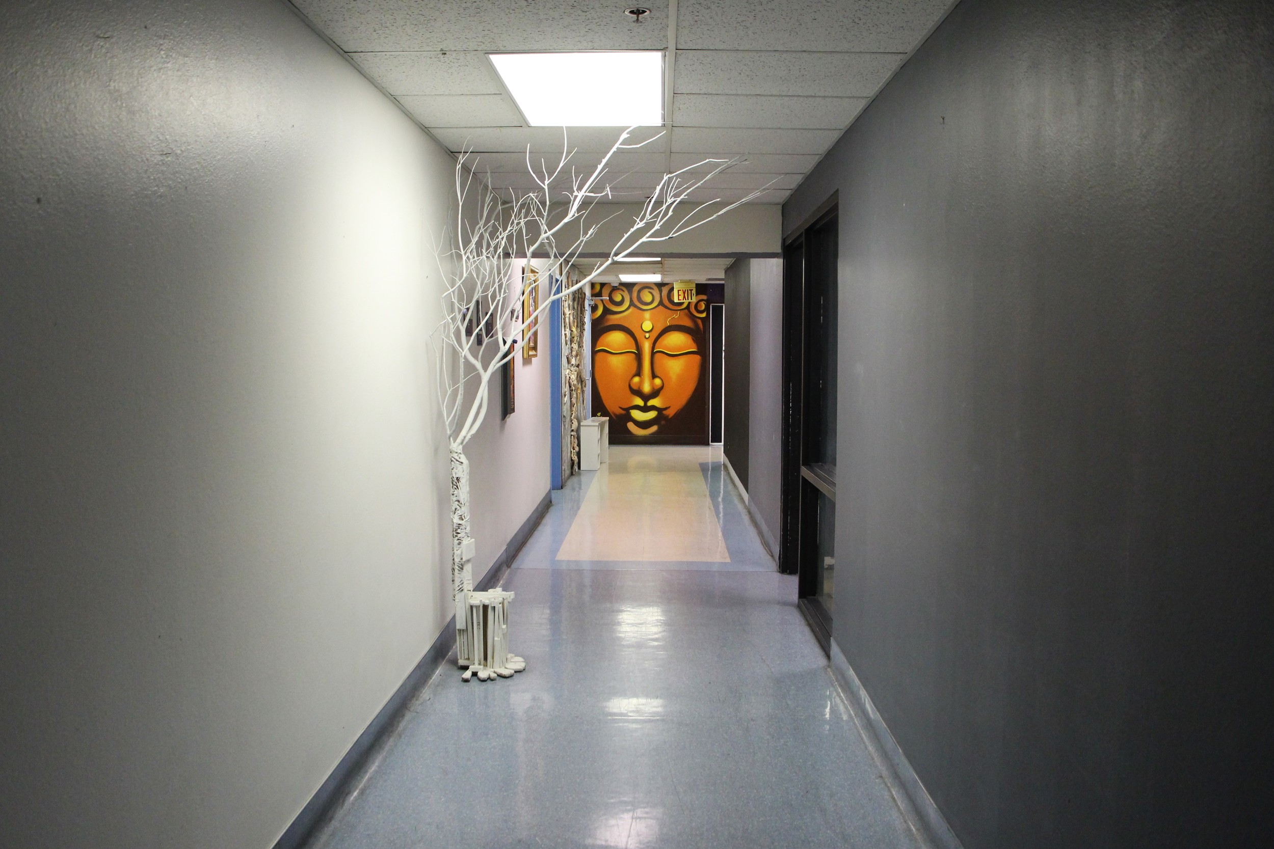 Favorite Hallway. Favorite art space. 