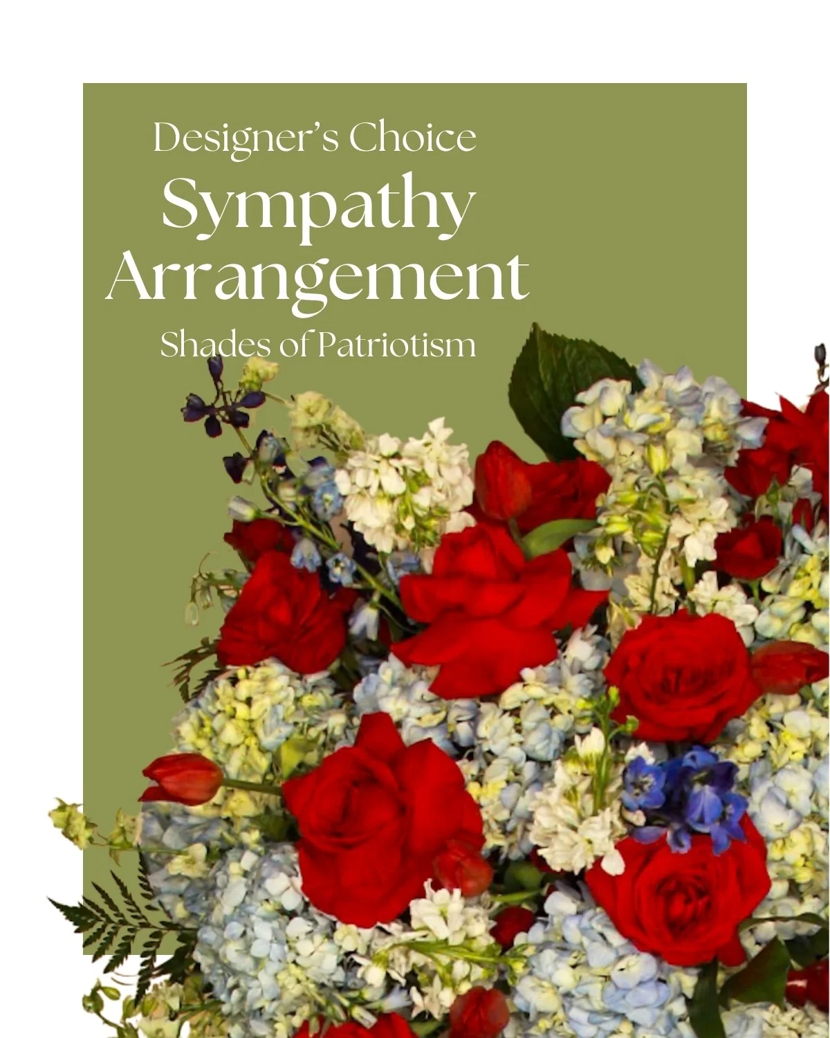 Designer's Choice - Patriotic Arrangement