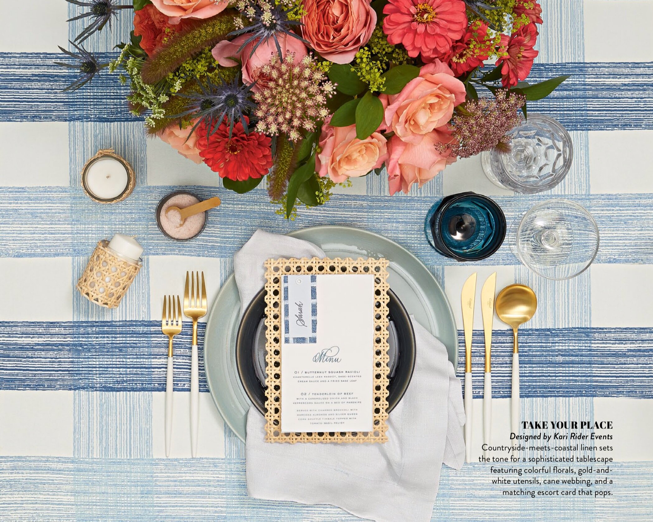 WashingtonianWeddings_BluePlaid_PlaceSetting_Menu.jpg