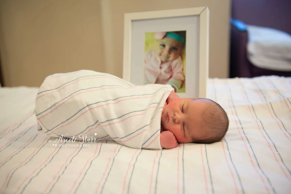 Upstate New York hospital newborn baby photographer