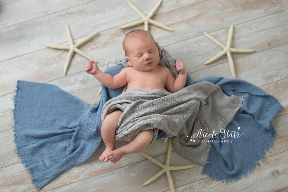 nautical newborn baby boy photo from saratoga albany new york baby photographer