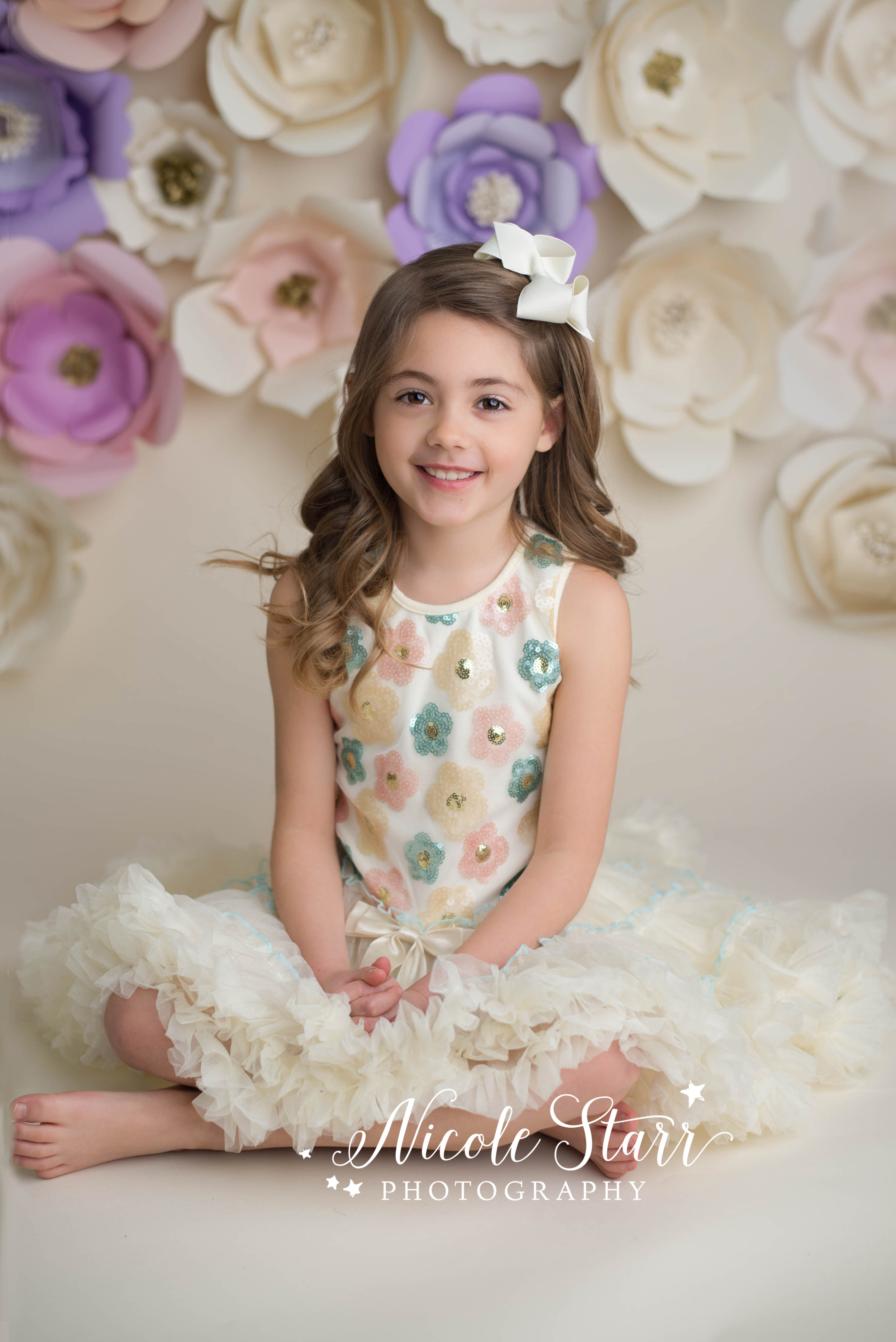 saratoga springs albany family photographer whimsical paper flower backdrop.jpg