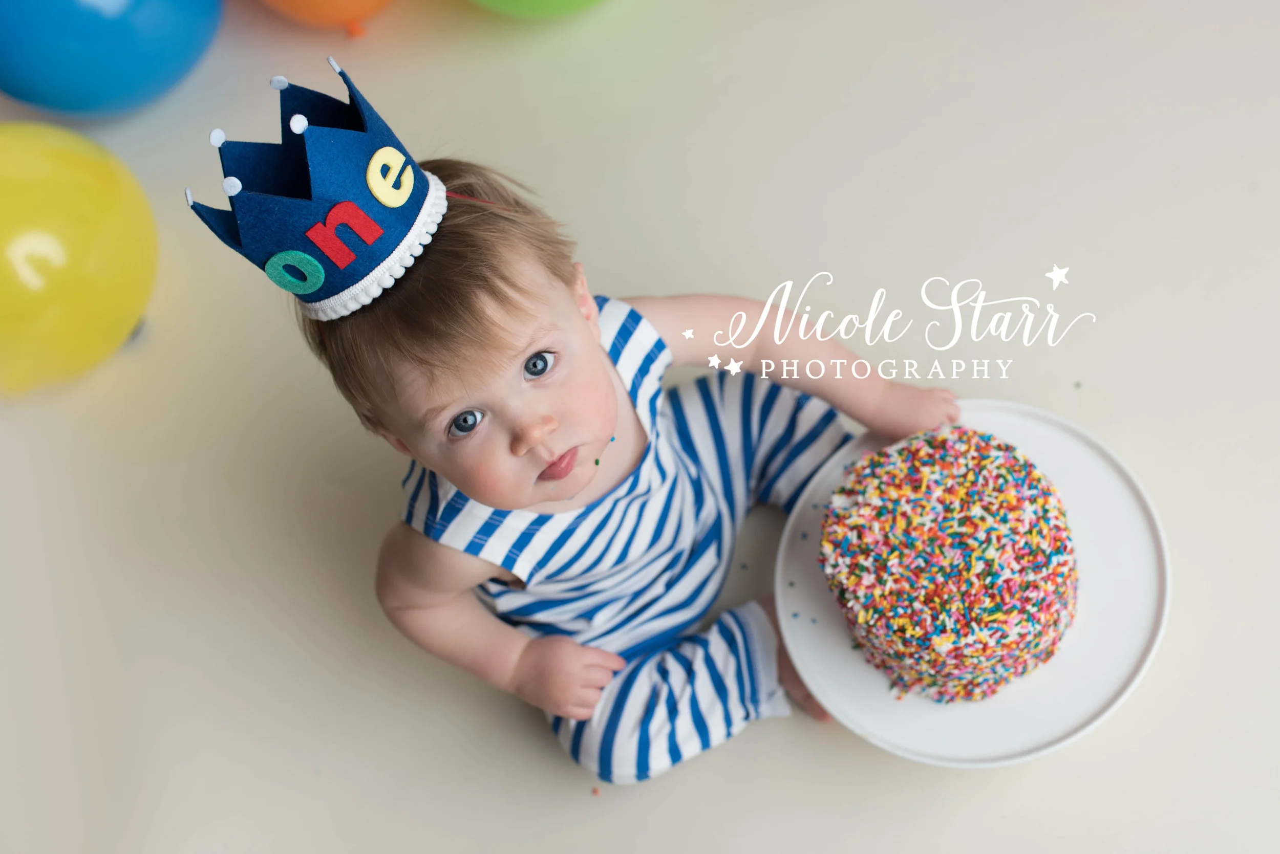 Nicole Starr Photography | Saratoga Springs Cake Smash Photographer | Boston Cake Smash Photographer | Saratoga Springs Family Photographer | Boston Family Photographer