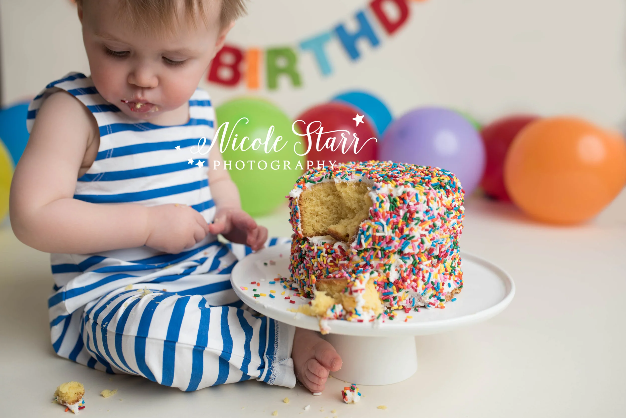 Nicole Starr Photography | Saratoga Springs Cake Smash Photographer | Boston Cake Smash Photographer | Saratoga Springs Family Photographer | Boston Family Photographer