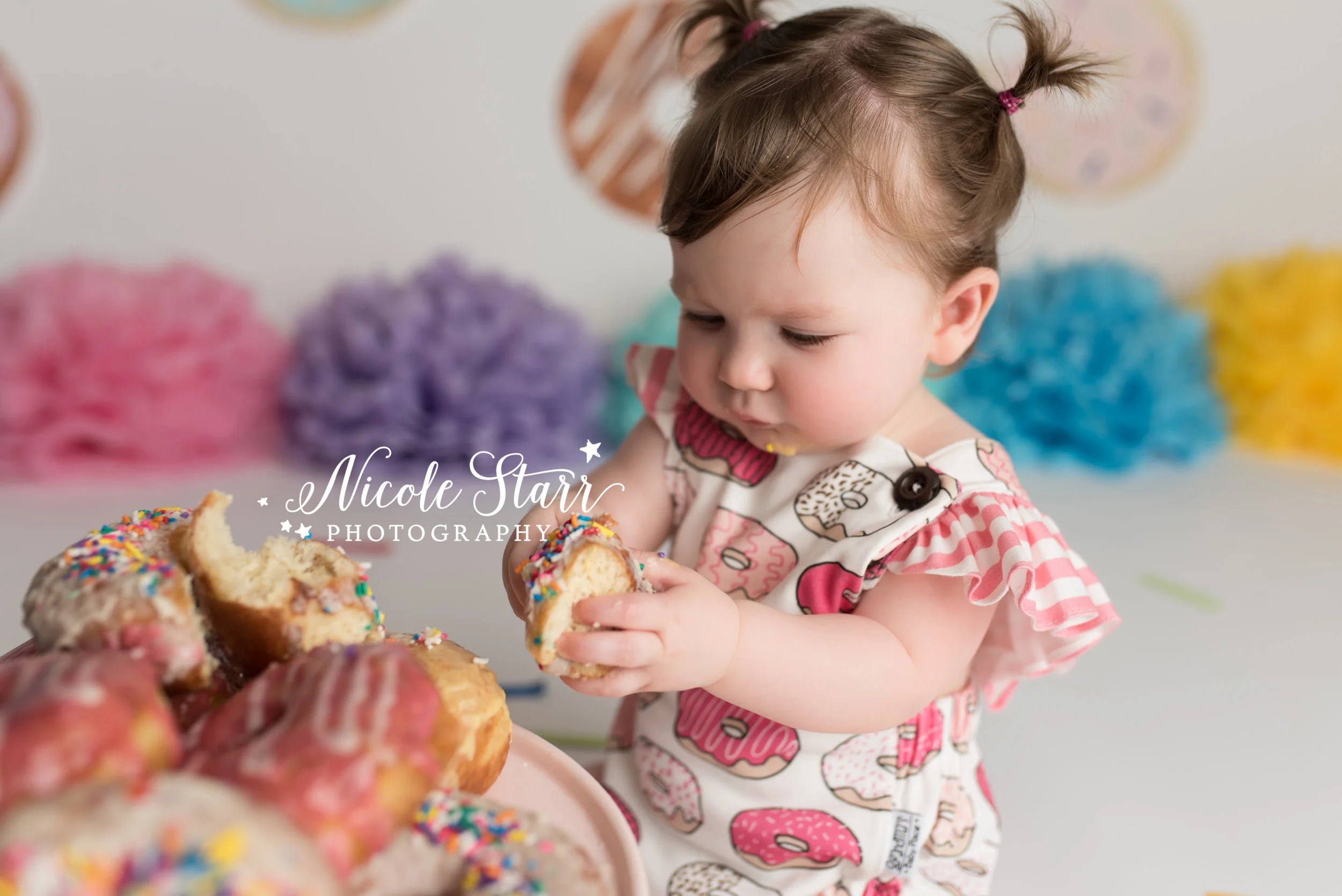 Nicole Starr Photography | Saratoga Springs Donut Smash Photographer | Boston Donut Smash Photographer | Saratoga Springs Baby Photographer | Boston Baby Photographer | Union Square Donuts