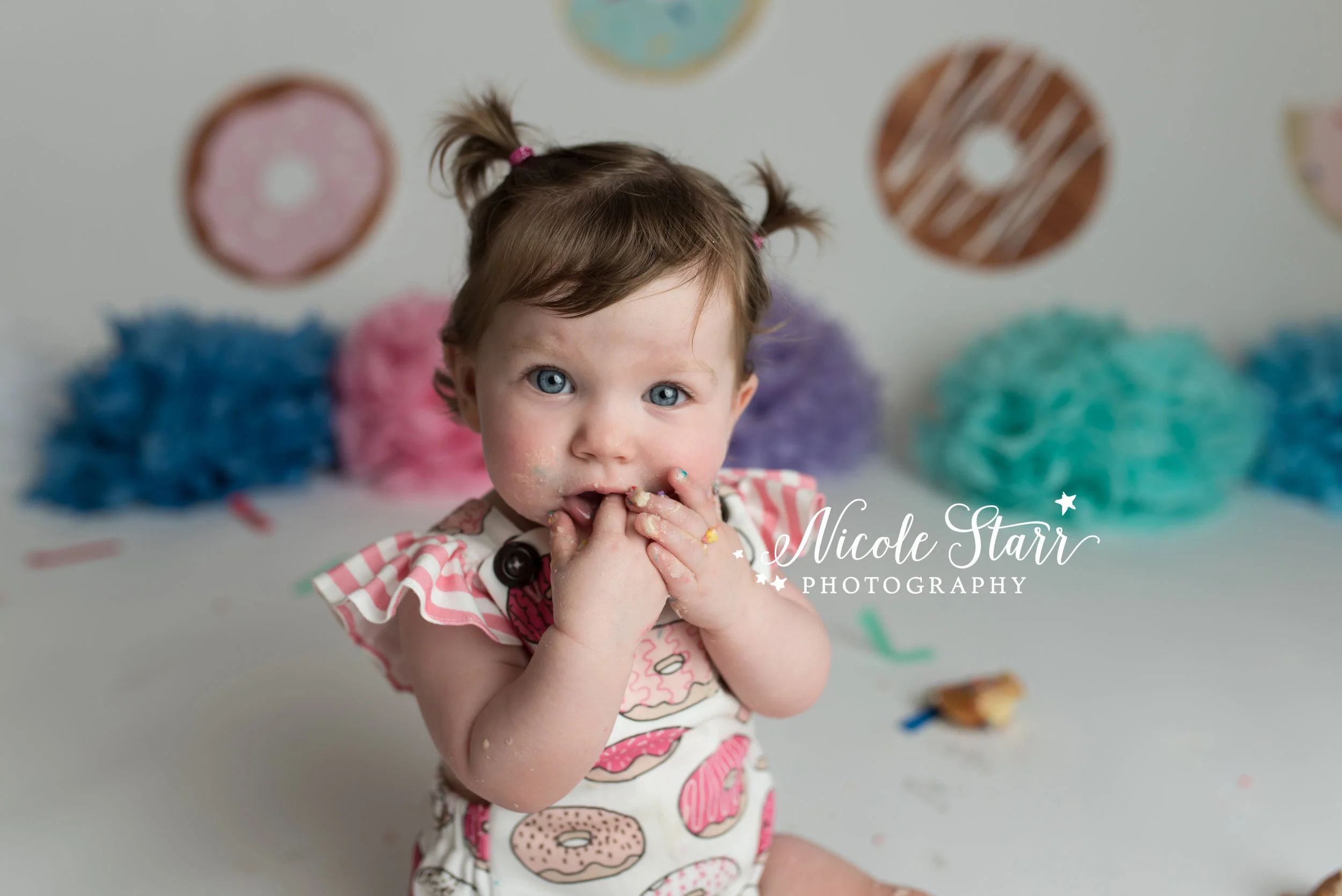 Nicole Starr Photography | Saratoga Springs Donut Smash Photographer | Boston Donut Smash Photographer | Saratoga Springs Baby Photographer | Boston Baby Photographer | Union Square Donuts