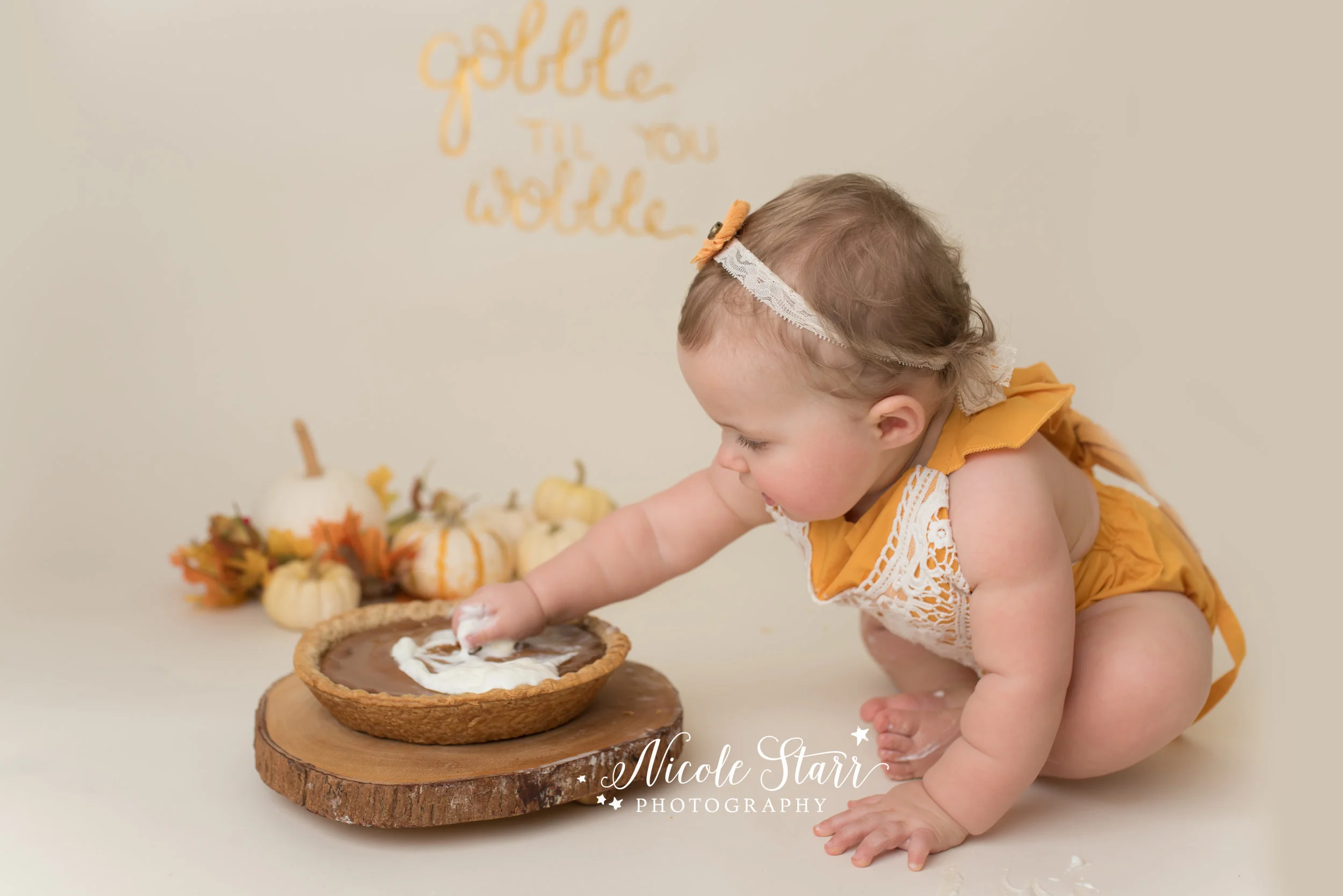 Nicole Starr Photography | Saratoga Springs Pumpkin Pie Smash Photographer | Boston Pumpkin Pie Smash Photographer | Saratoga Springs Baby Photographer | Boston Baby Photographer | pumpkin pie
