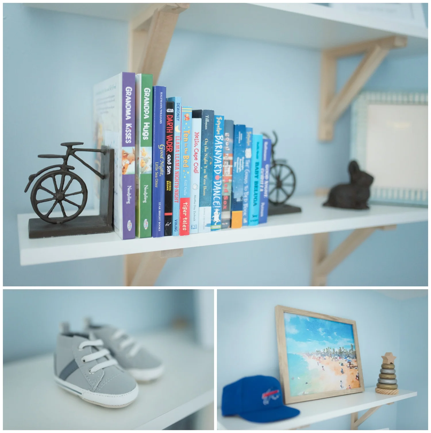 Baby boy nursery decor and inspiration  |  Nicole Starr Photography  |  Saratoga Springs and Boston Baby Photographer