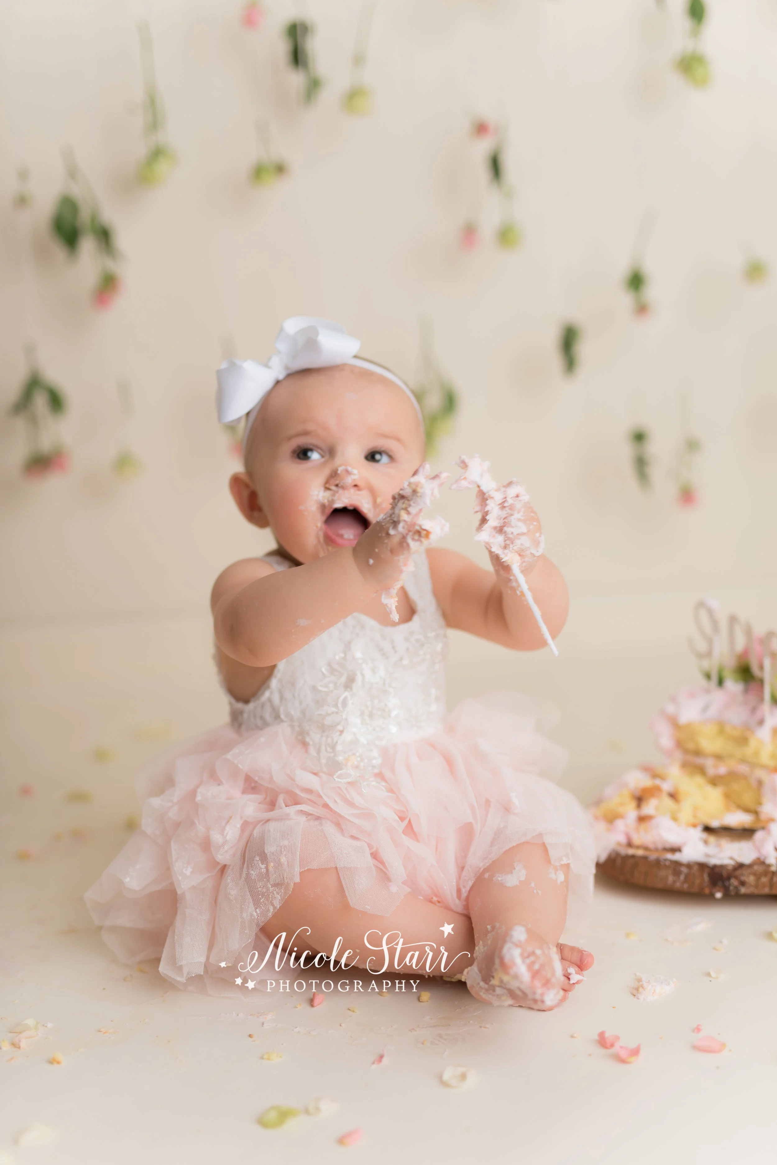 Nicole Starr Photography | Saratoga Springs Cake Smash Photographer | Boston Cake Smash Photographer | Saratoga Springs Family Photographer | Boston Family Photographer