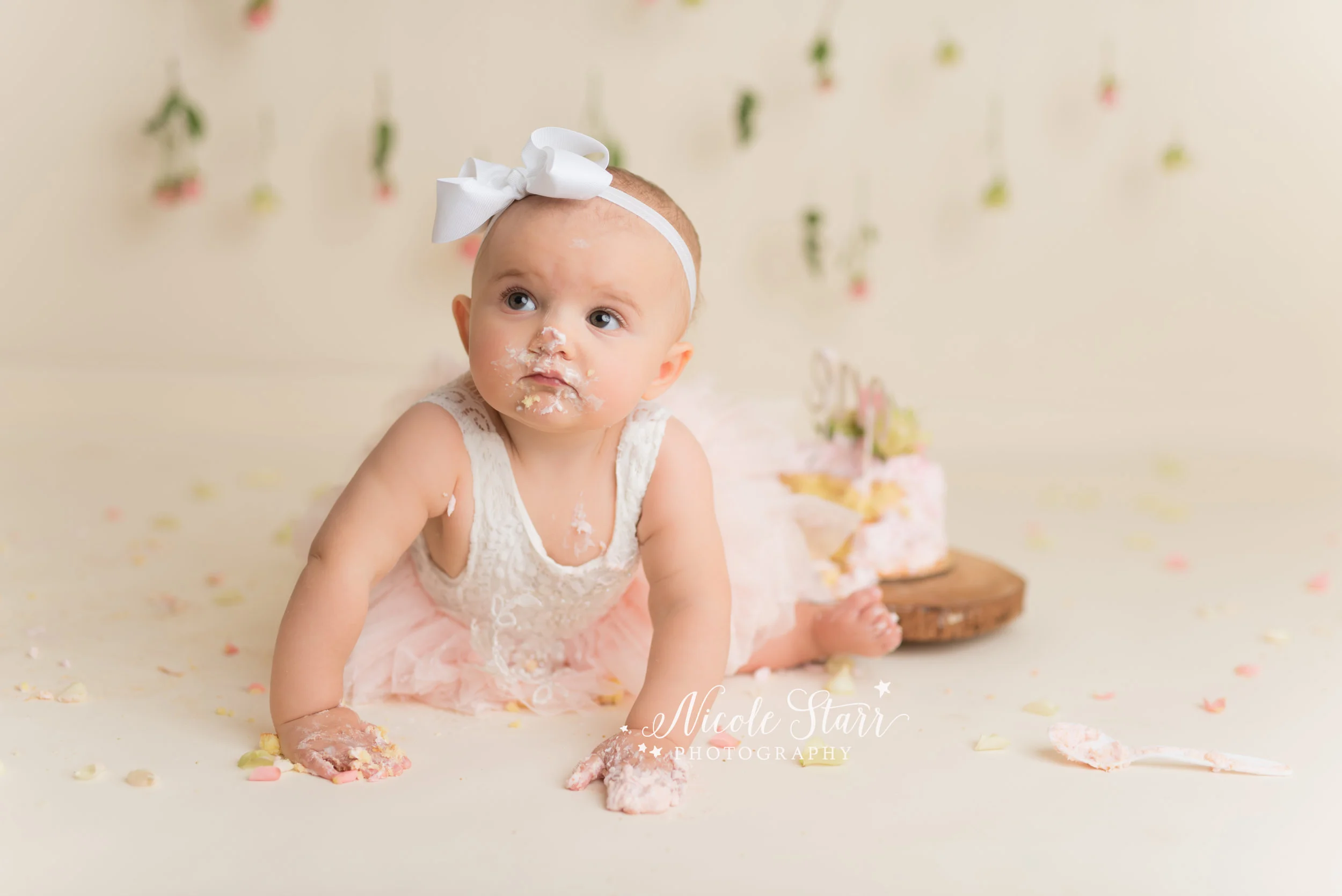 Nicole Starr Photography | Saratoga Springs Cake Smash Photographer | Boston Cake Smash Photographer | Saratoga Springs Family Photographer | Boston Family Photographer