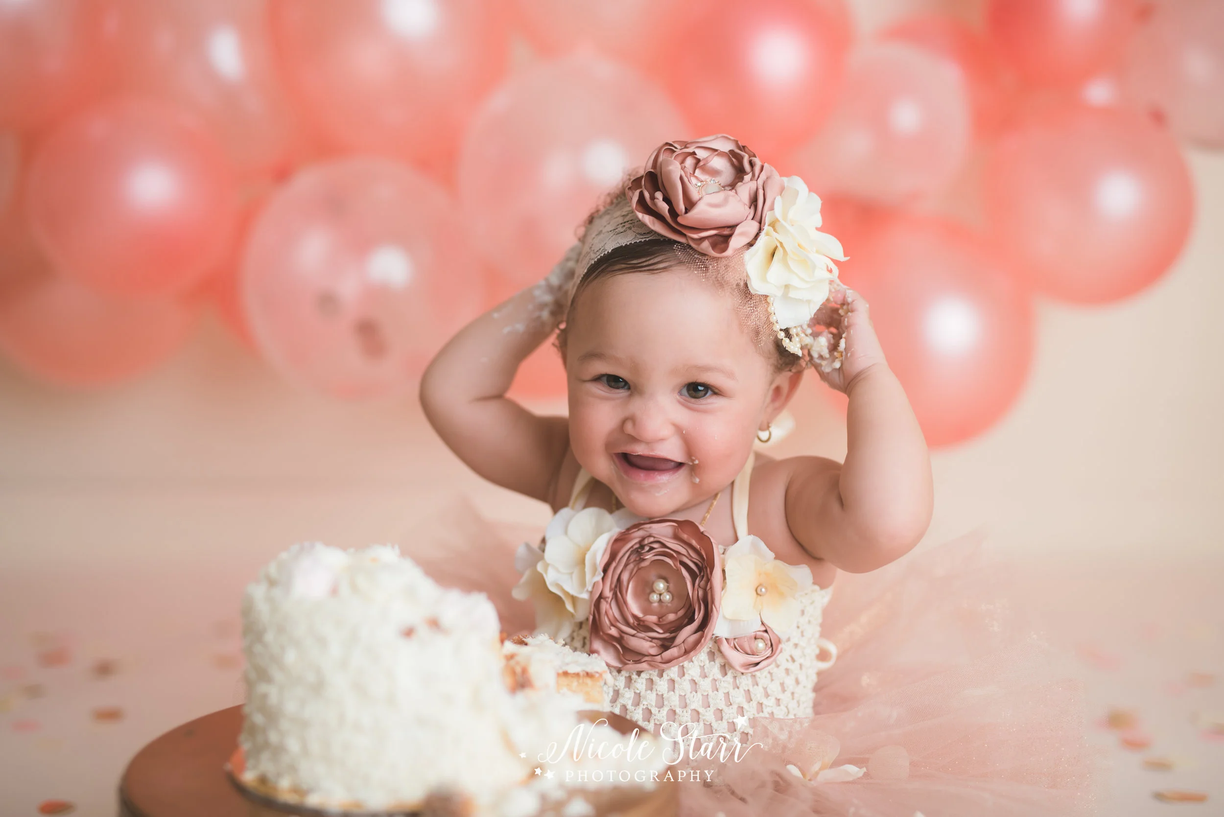 Nicole Starr Photography | Saratoga Springs Cake Smash Photographer | Boston Cake Smash Photographer | Saratoga Springs Family Photographer | Boston Family Photographer
