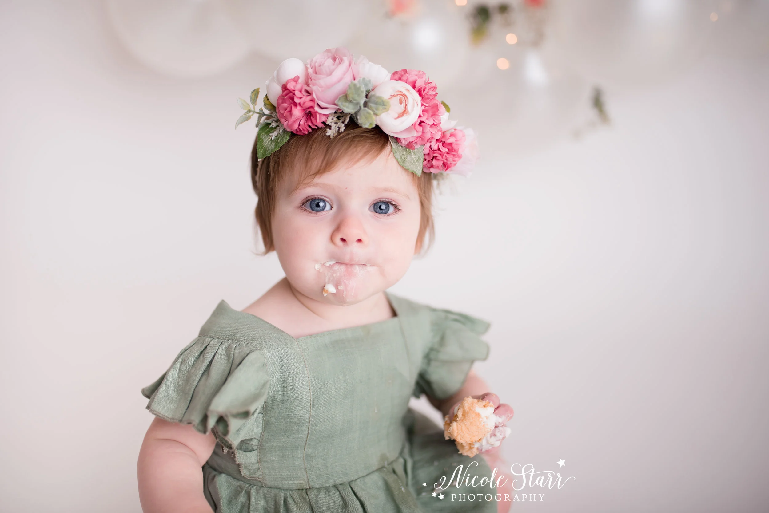 Nicole Starr Photography | Saratoga Springs Cake Smash Photographer | Boston Cake Smash Photographer | Saratoga Springs Family Photographer | Boston Family Photographer