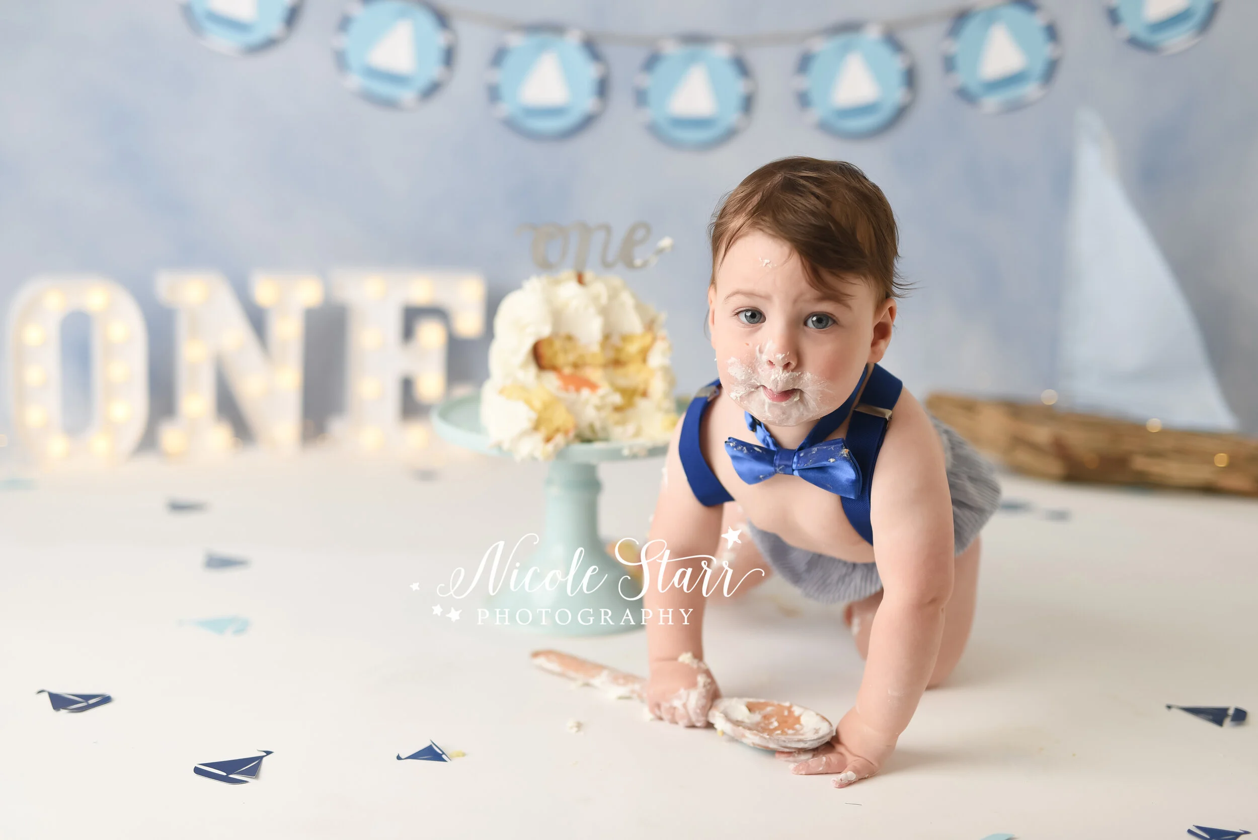 Nicole Starr Photography | Saratoga Springs Cake Smash Photographer | Boston Cake Smash Photographer | Saratoga Springs Family Photographer | Boston Family Photographer Delmar NY Cake Smash Photographer | Loudonville NY Cake Smash Photographer, naut…
